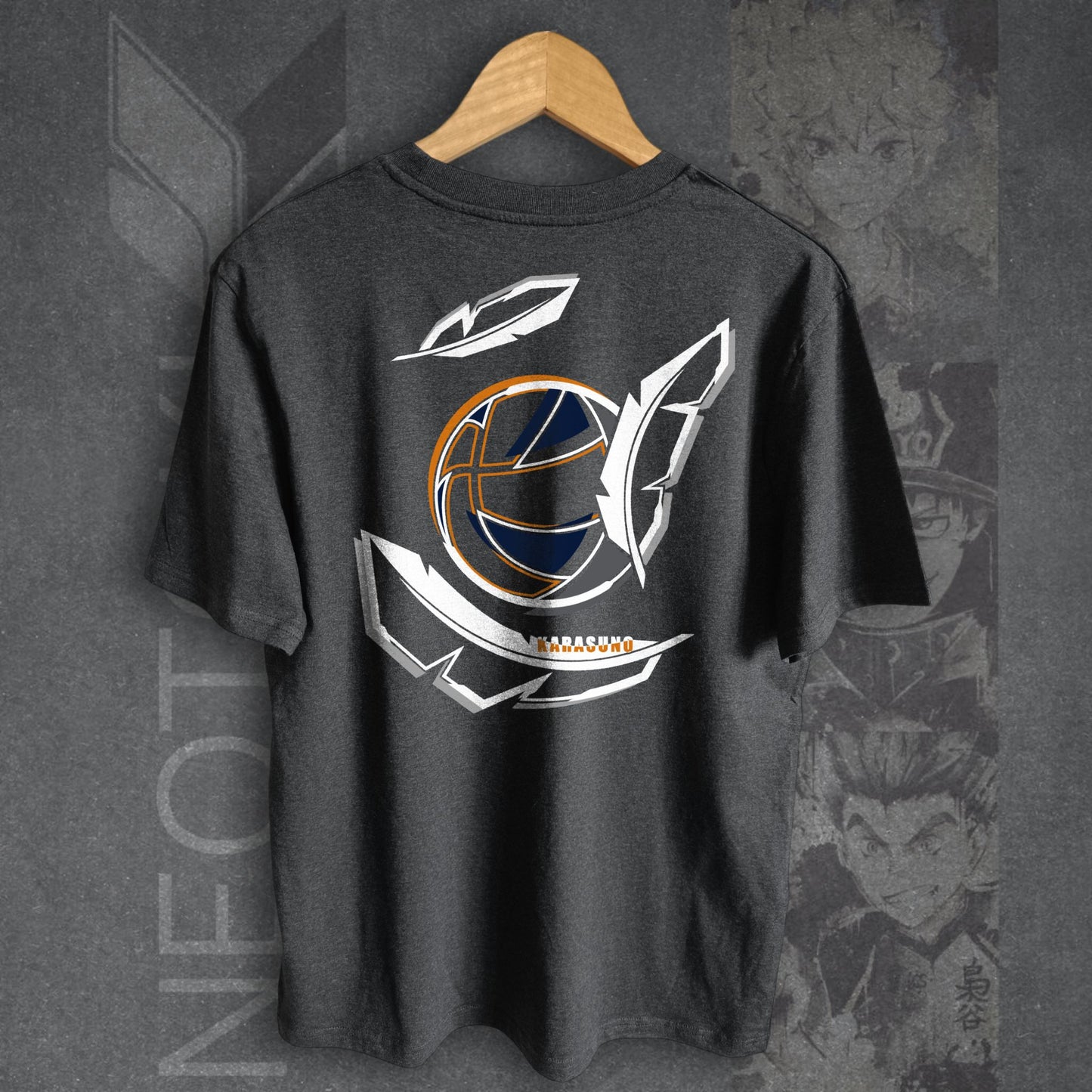 T-shirt HAIKYUU - KARASUNO