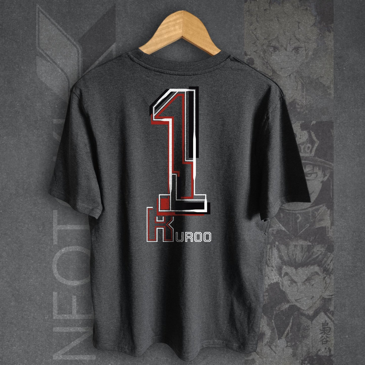 T-shirt HAIKYUU - KUROO TETSURO