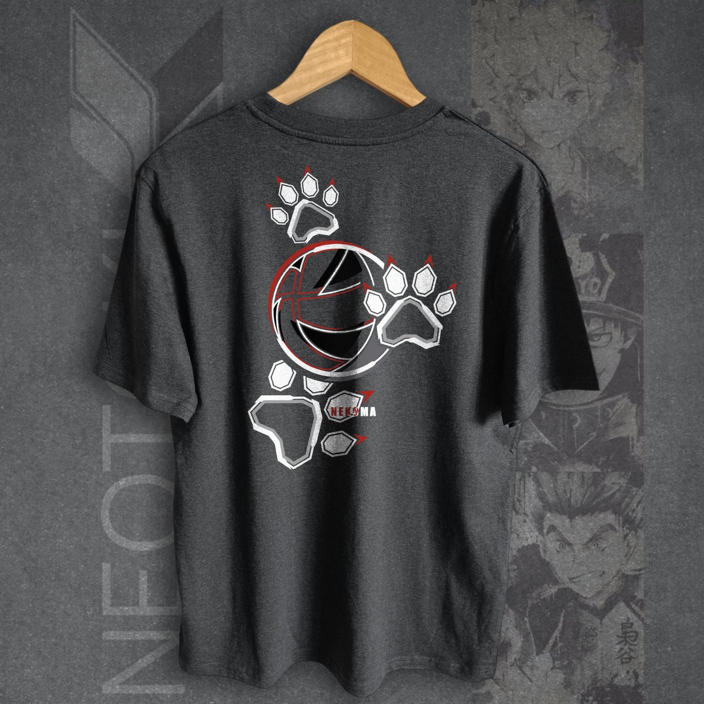 T-shirt HAIKYUU - NEKOMA