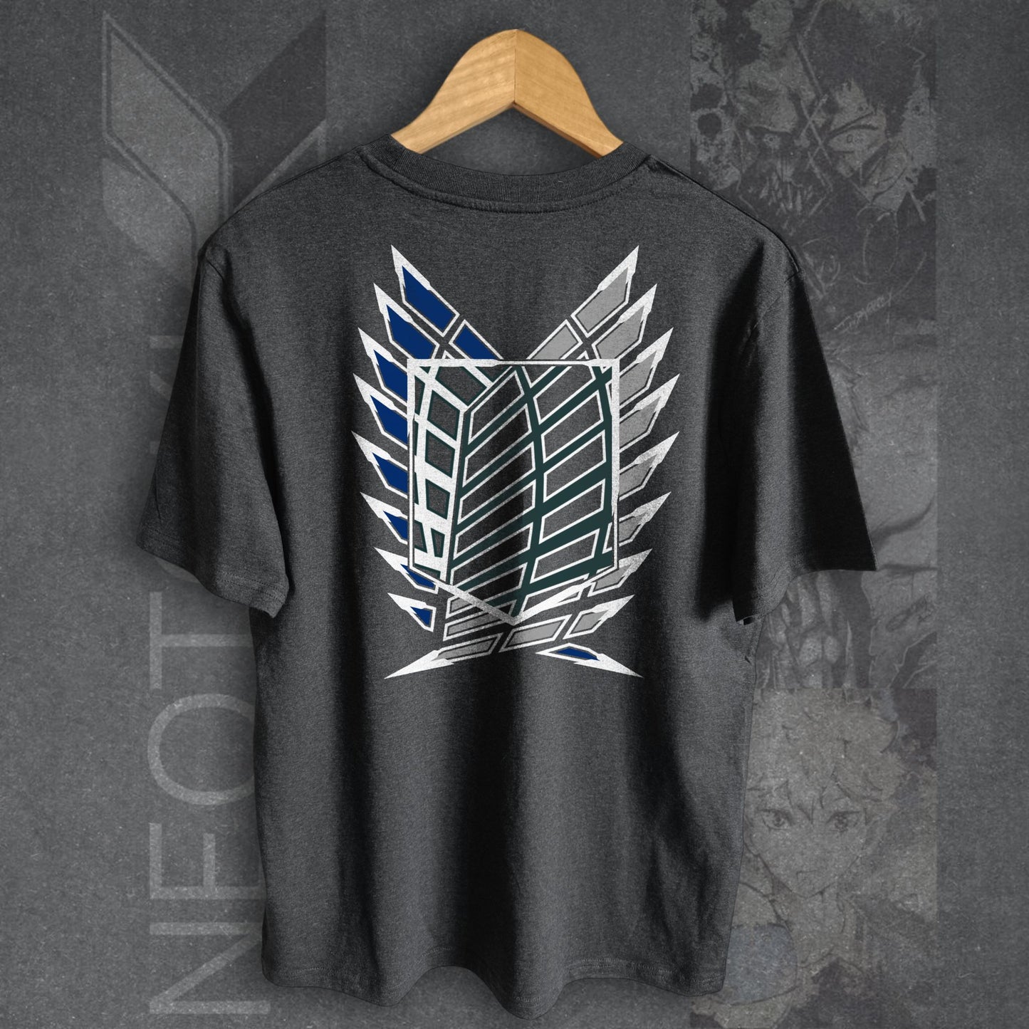 T-shirt ATTACK ON TITAN - SURVEY CORPS