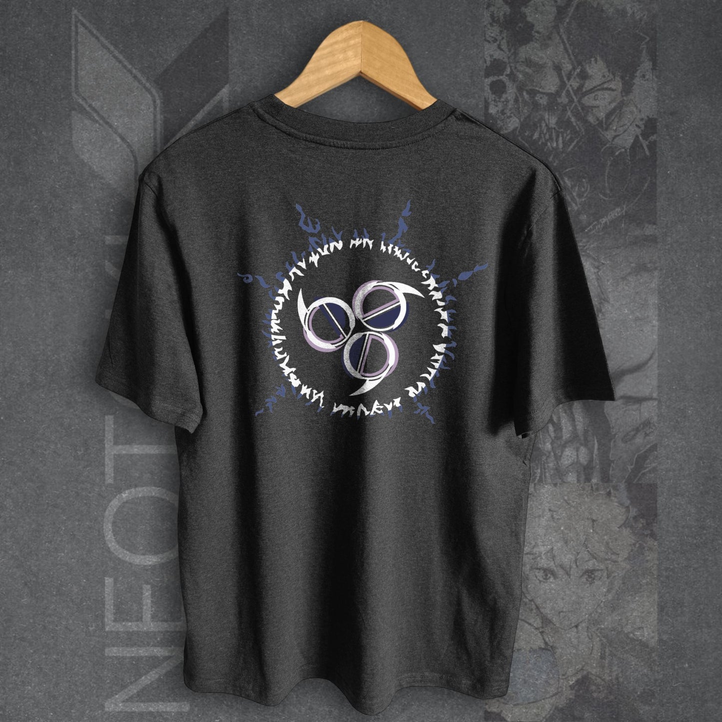 T-shirt NARUTO - SASUKE CURSE MARK