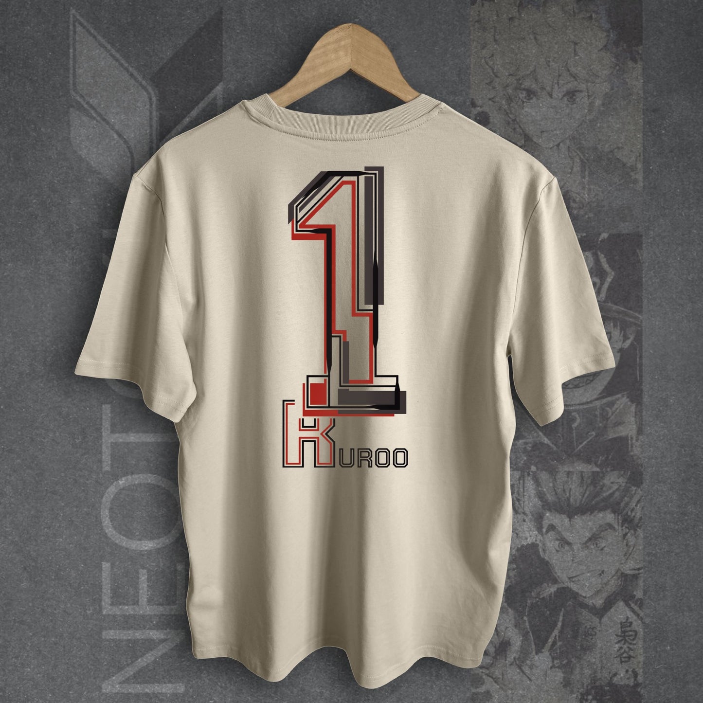 T-shirt HAIKYUU - KUROO TETSURO