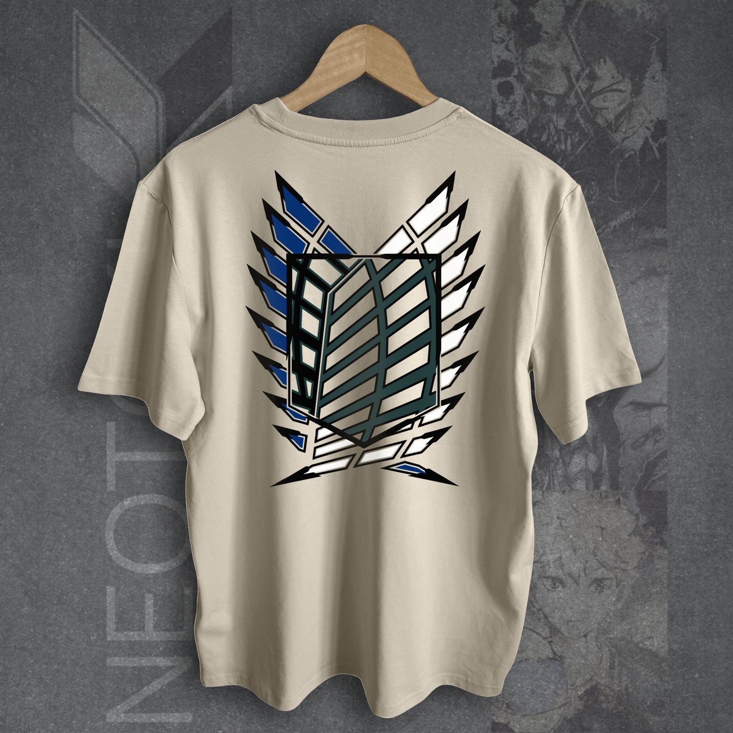 T-shirt ATTACK ON TITAN - SURVEY CORPS