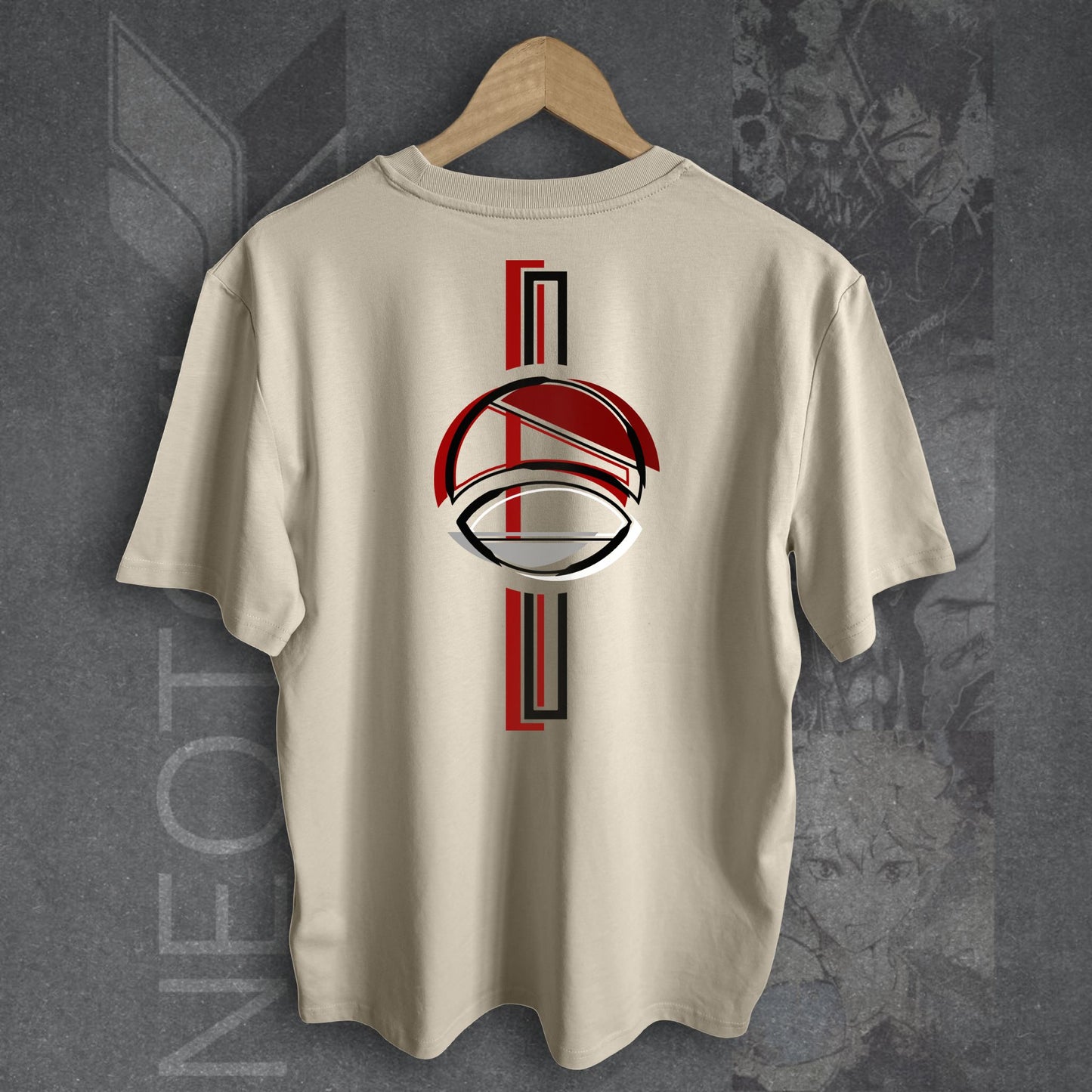 T-shirt NARUTO - UCHIHA SYMBOL