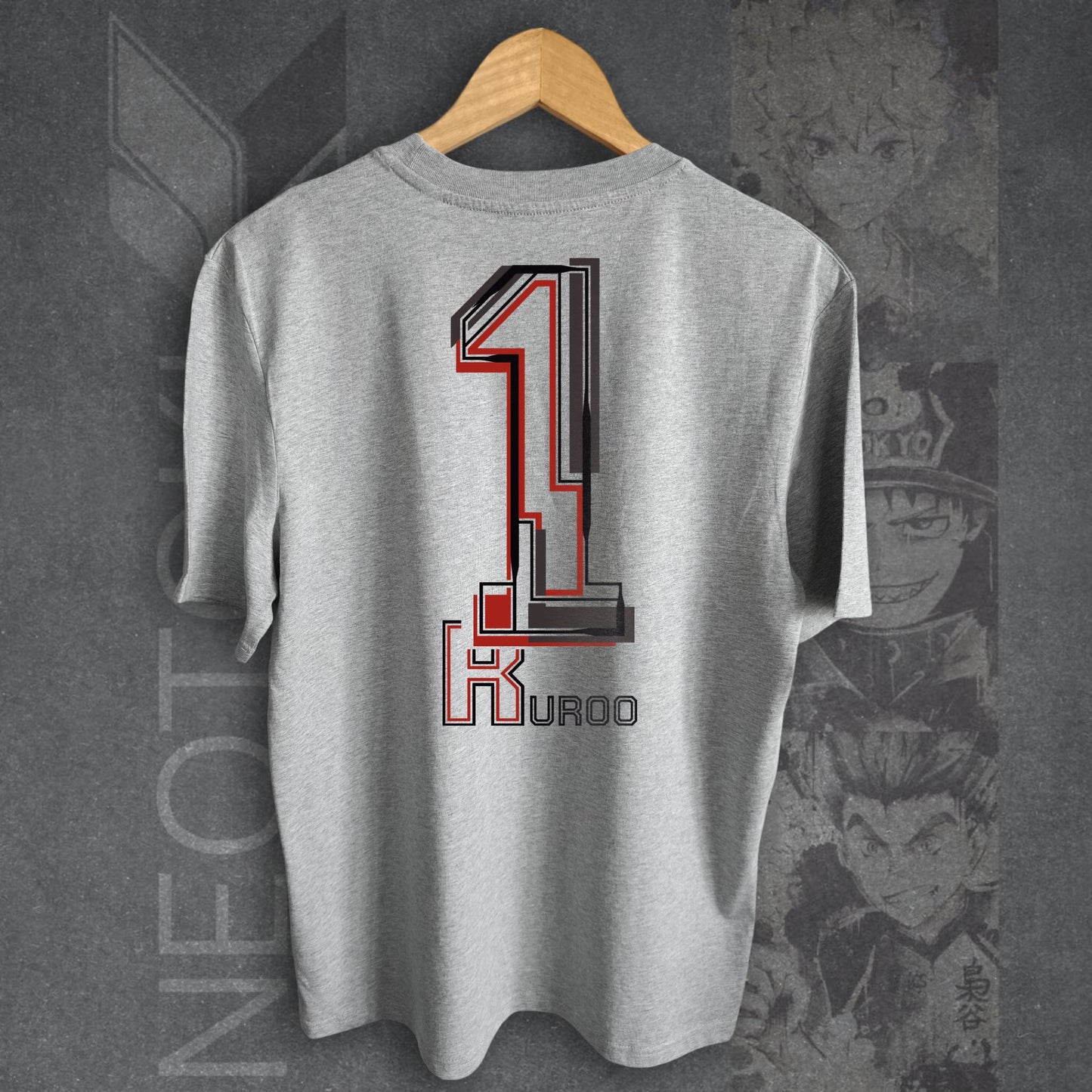 T-shirt HAIKYUU - KUROO TETSURO