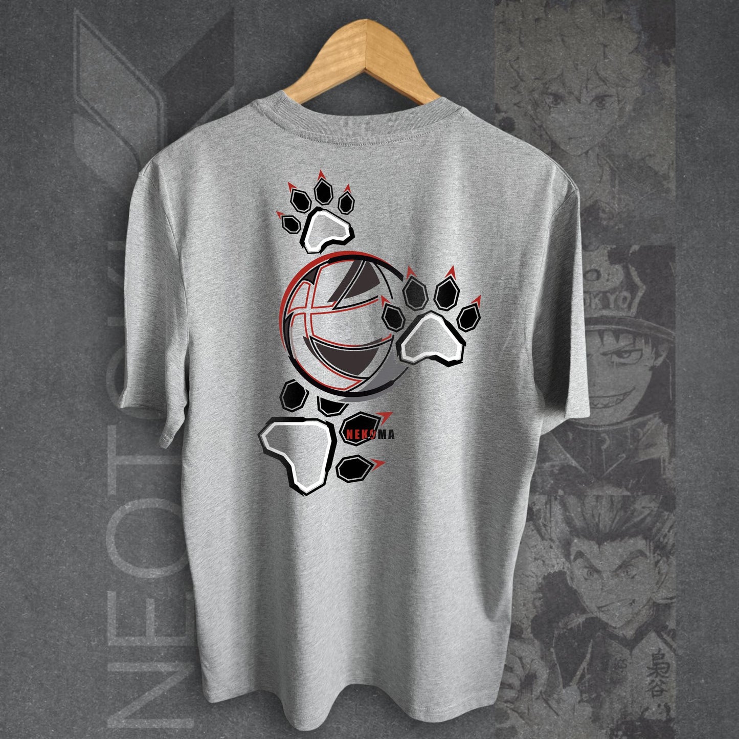 T-shirt HAIKYUU - NEKOMA