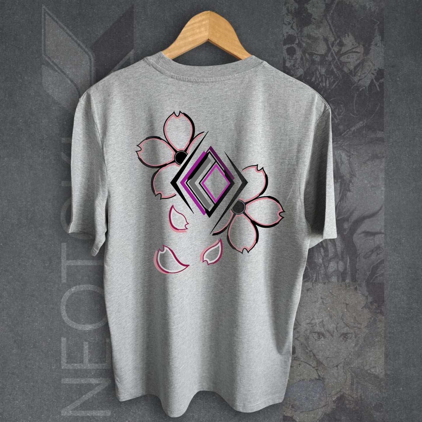 T-shirt NARUTO - SAKURA SEAL