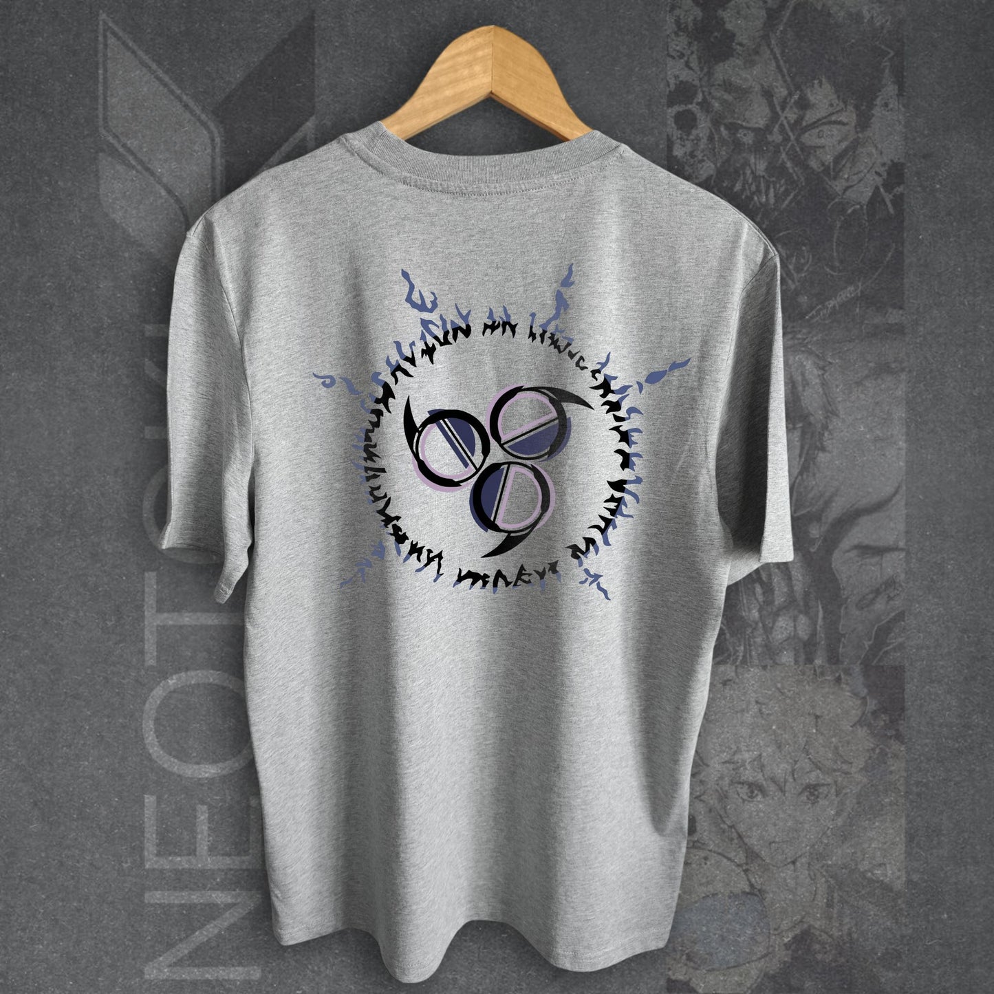 T-shirt NARUTO - SASUKE CURSE MARK