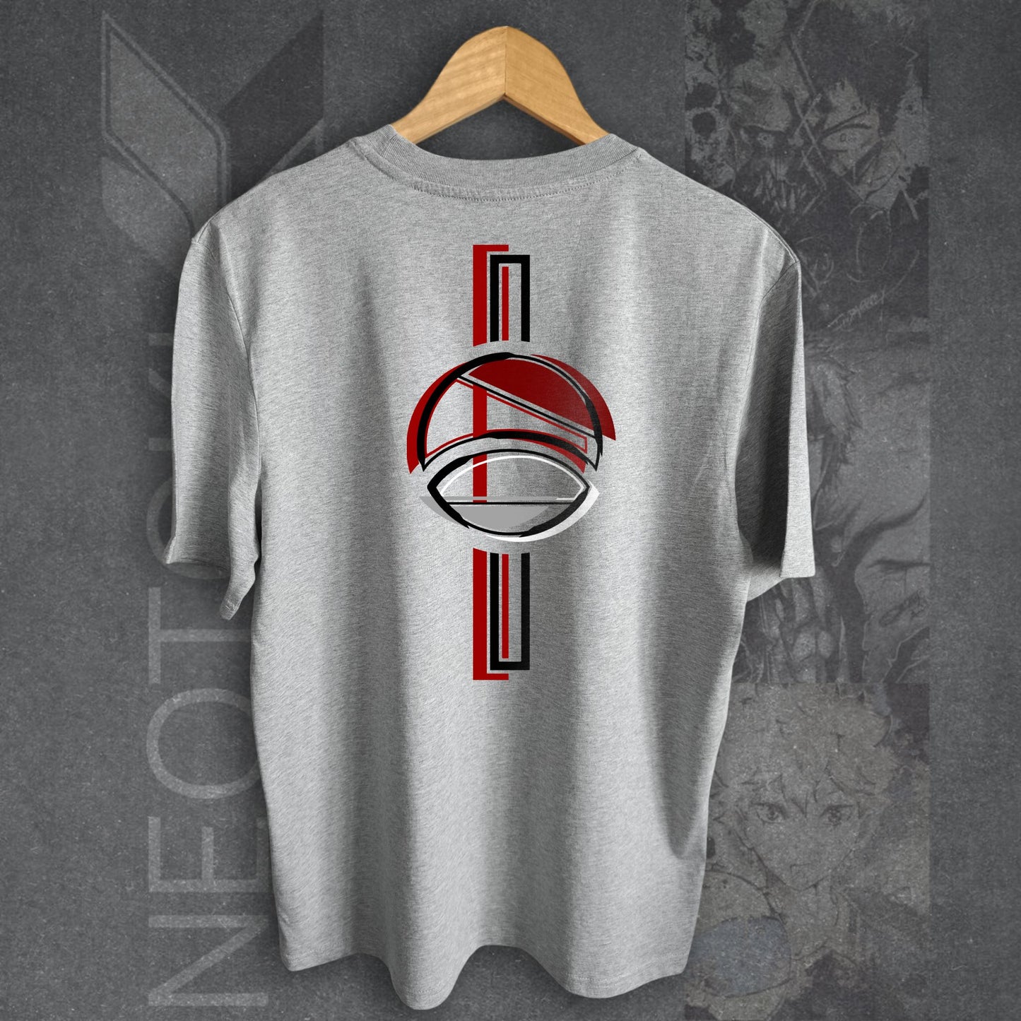 T-shirt NARUTO - UCHIHA SYMBOL