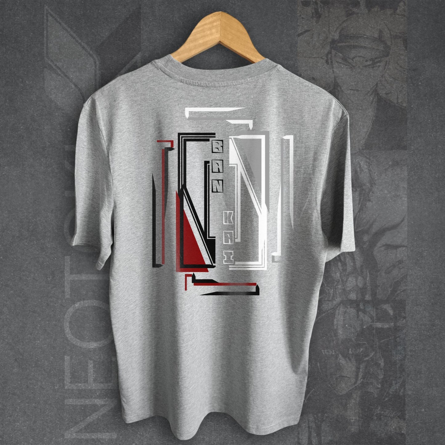T-shirt BLEACH - ICHIGO CROSSGUARD