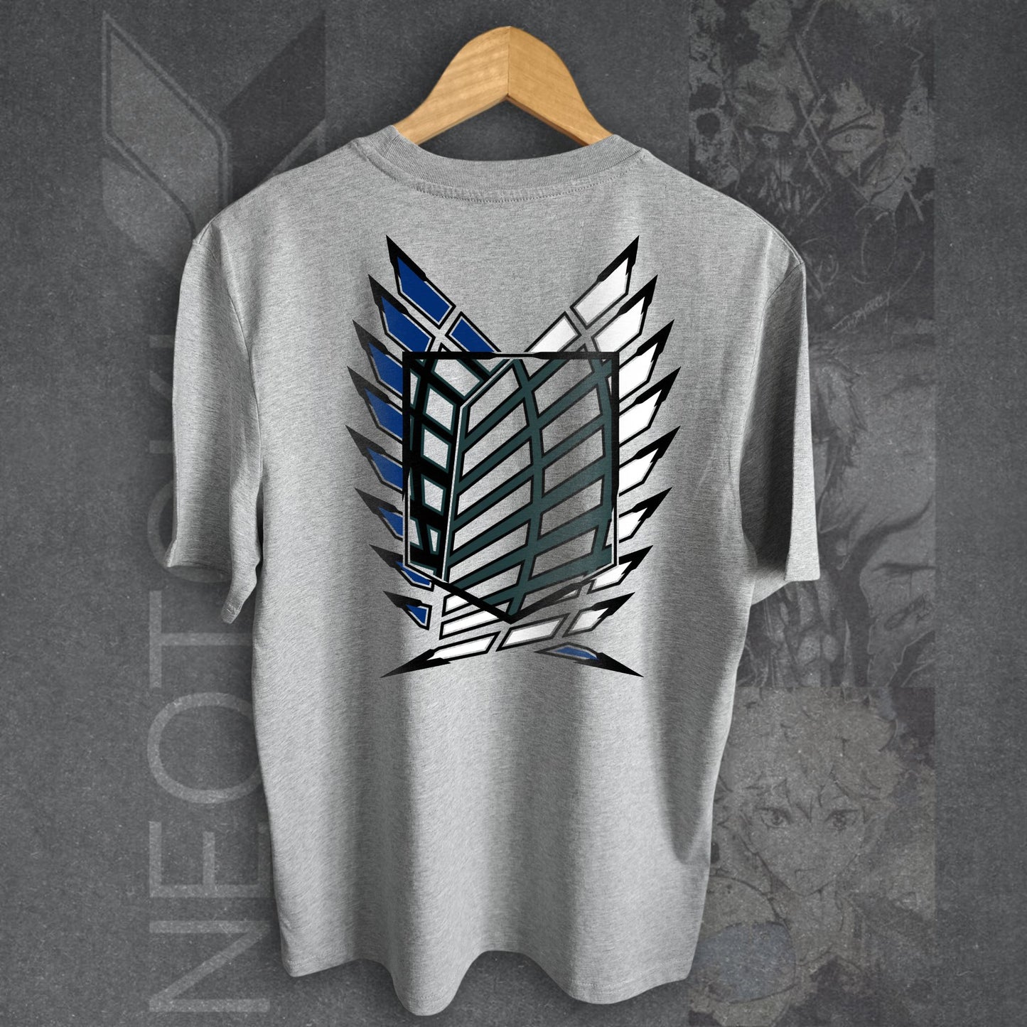 T-shirt ATTACK ON TITAN - SURVEY CORPS