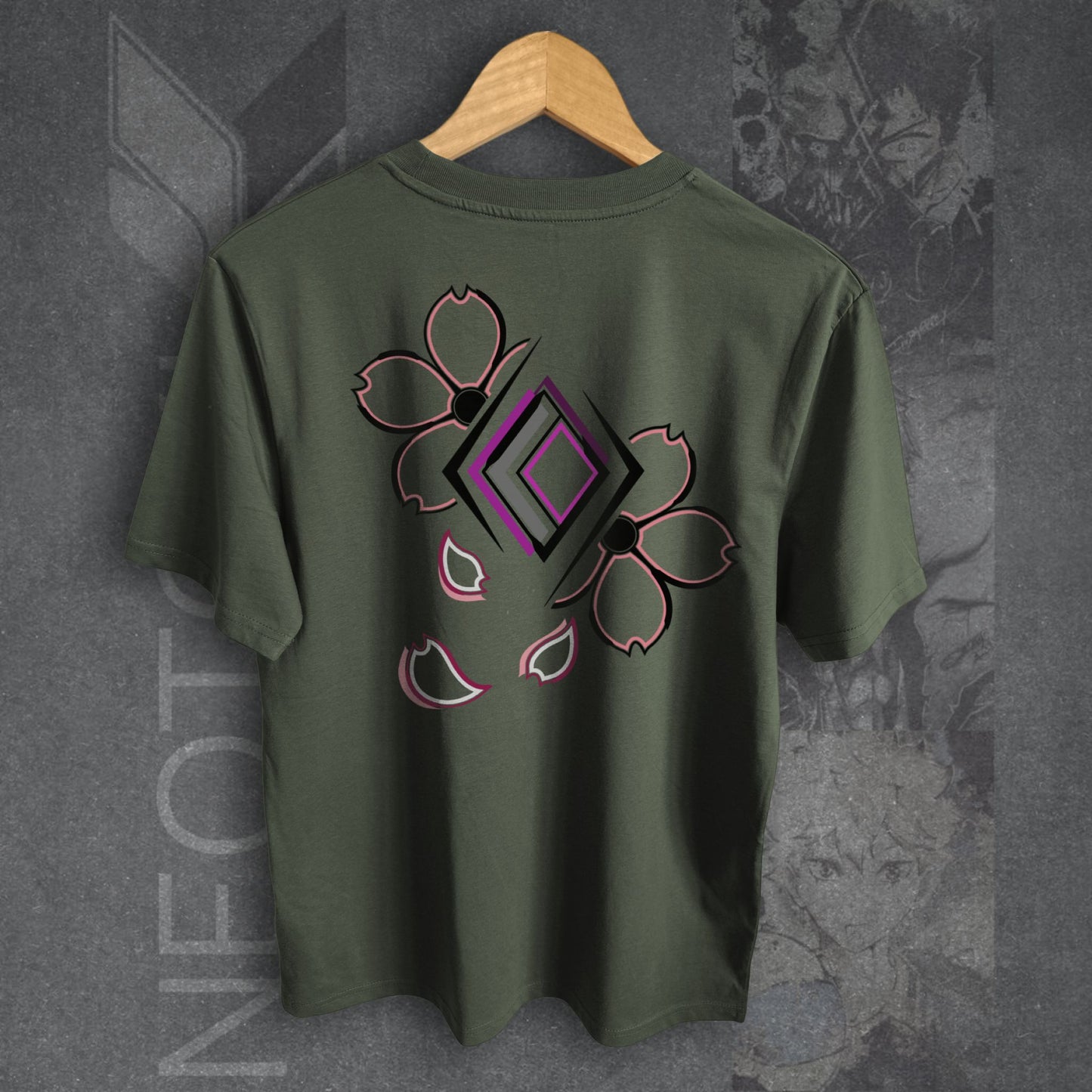 T-shirt NARUTO - SAKURA SEAL