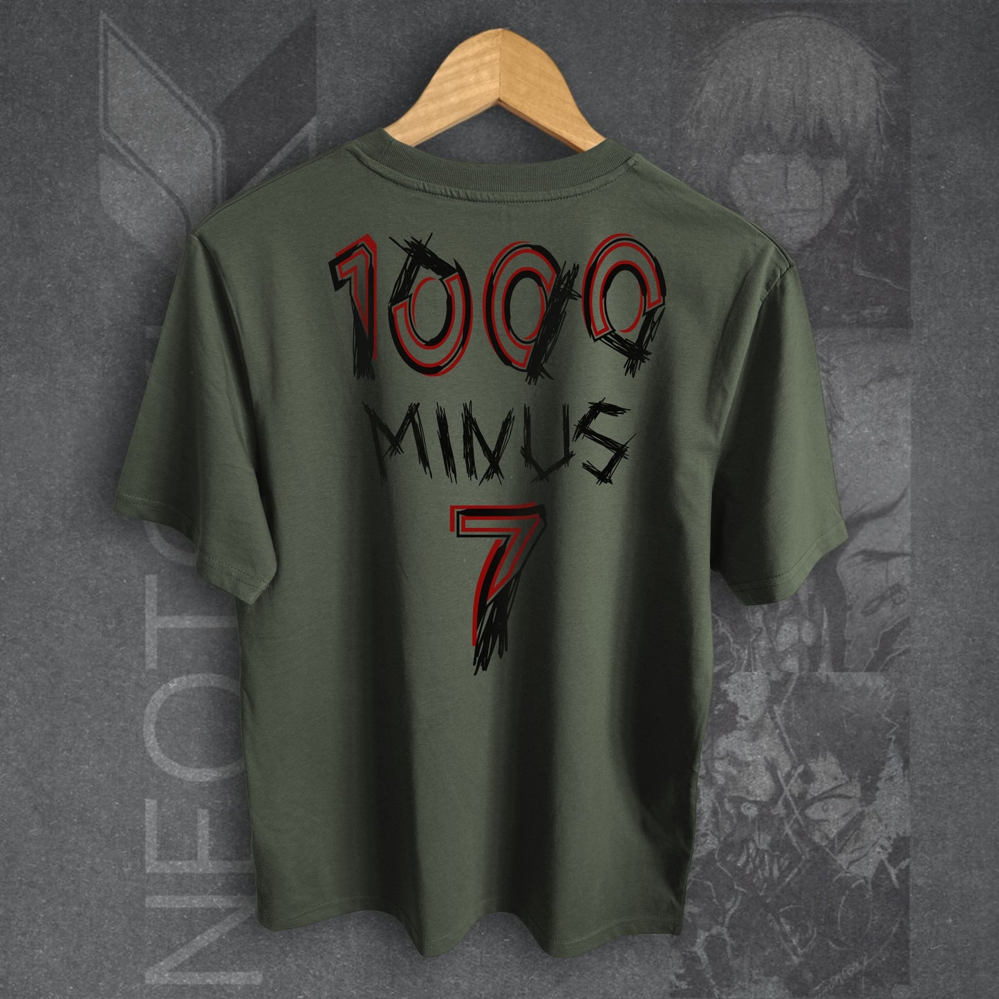 T-shirt TOKYO GHOUL - 1000 MINUS 7