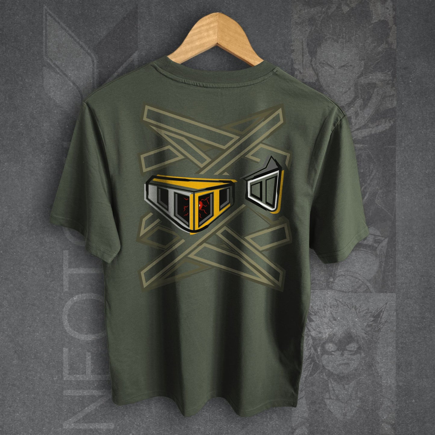 T-shirt MY HERO ACADEMIA - ERASER HEAD