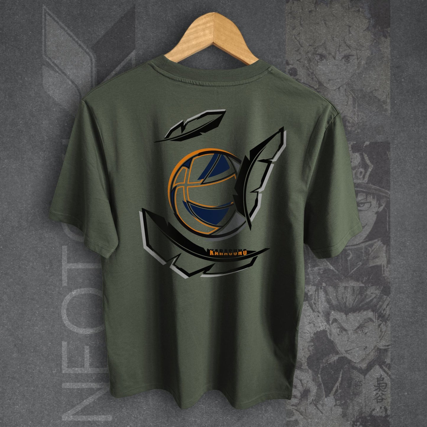 T-shirt HAIKYUU - KARASUNO