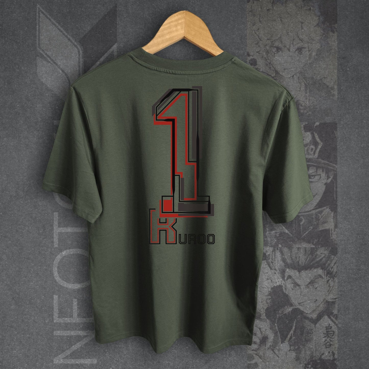 T-shirt HAIKYUU - KUROO TETSURO