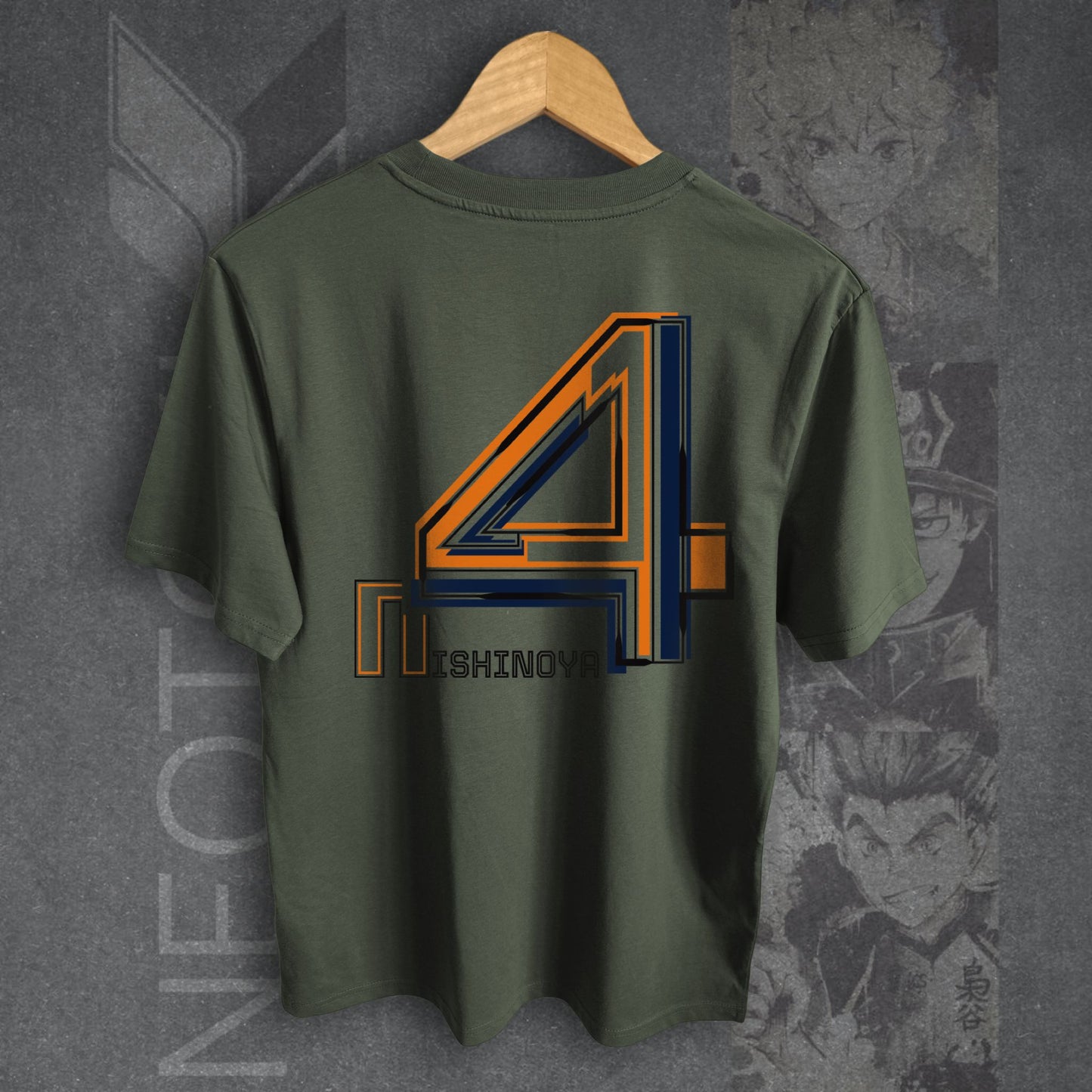 T-shirt HAIKYUU - NISHINOYA YUU