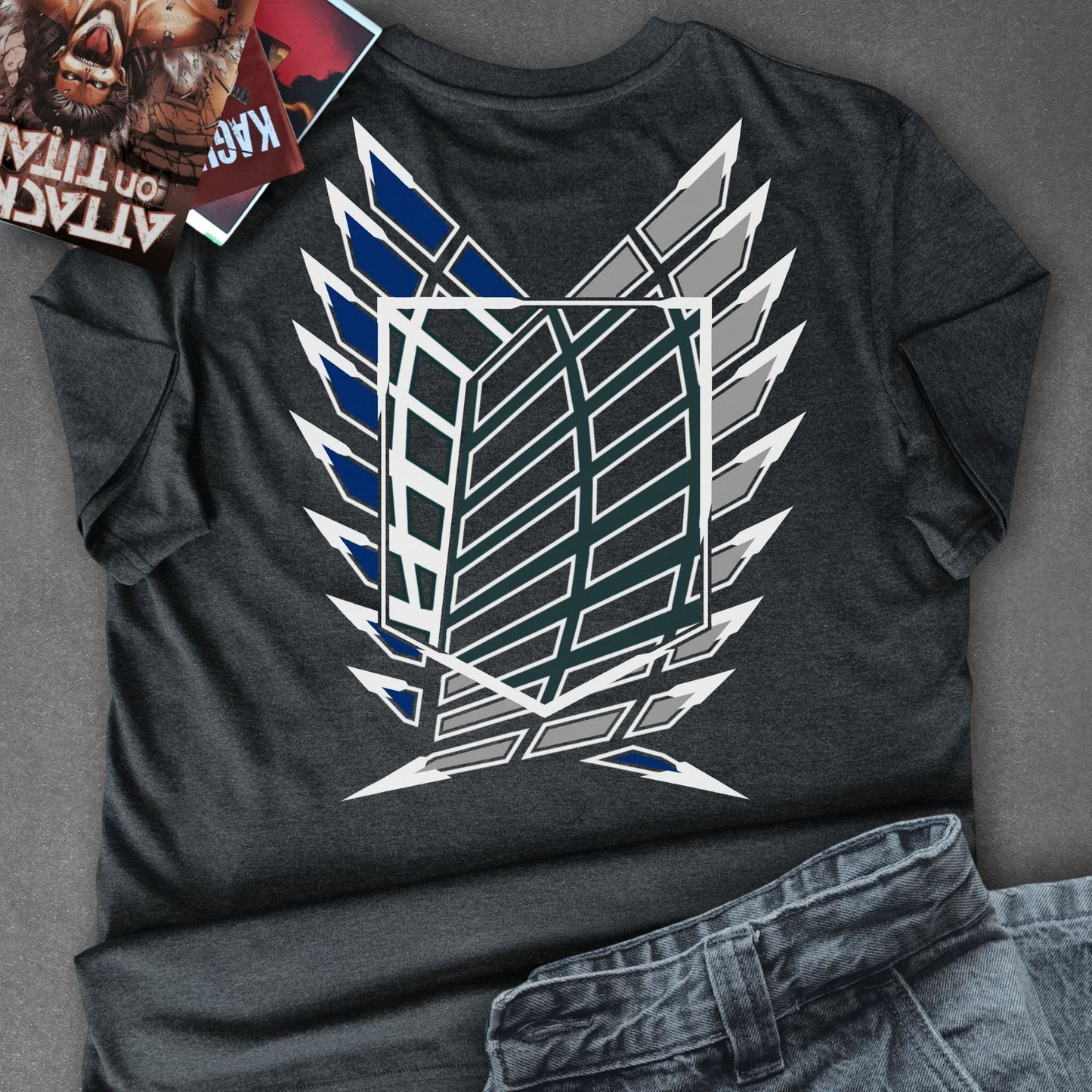 T-shirt ATTACK ON TITAN - SURVEY CORPS