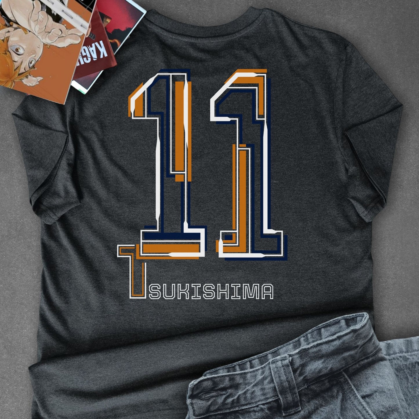 T-shirt HAIKYUU - TSUKISHIMA KEI
