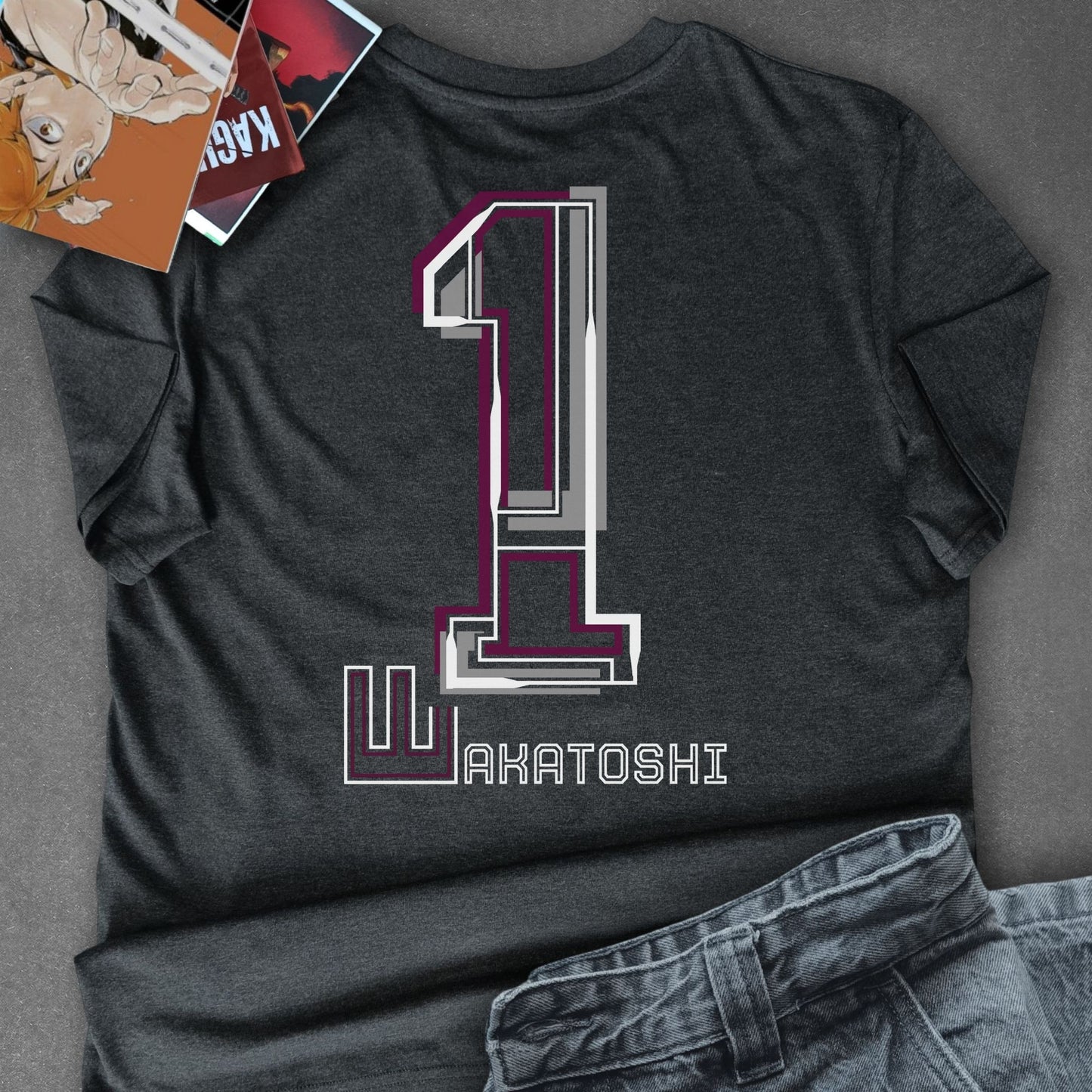 T-shirt HAIKYUU - WAKATOSHI USHIJIMA