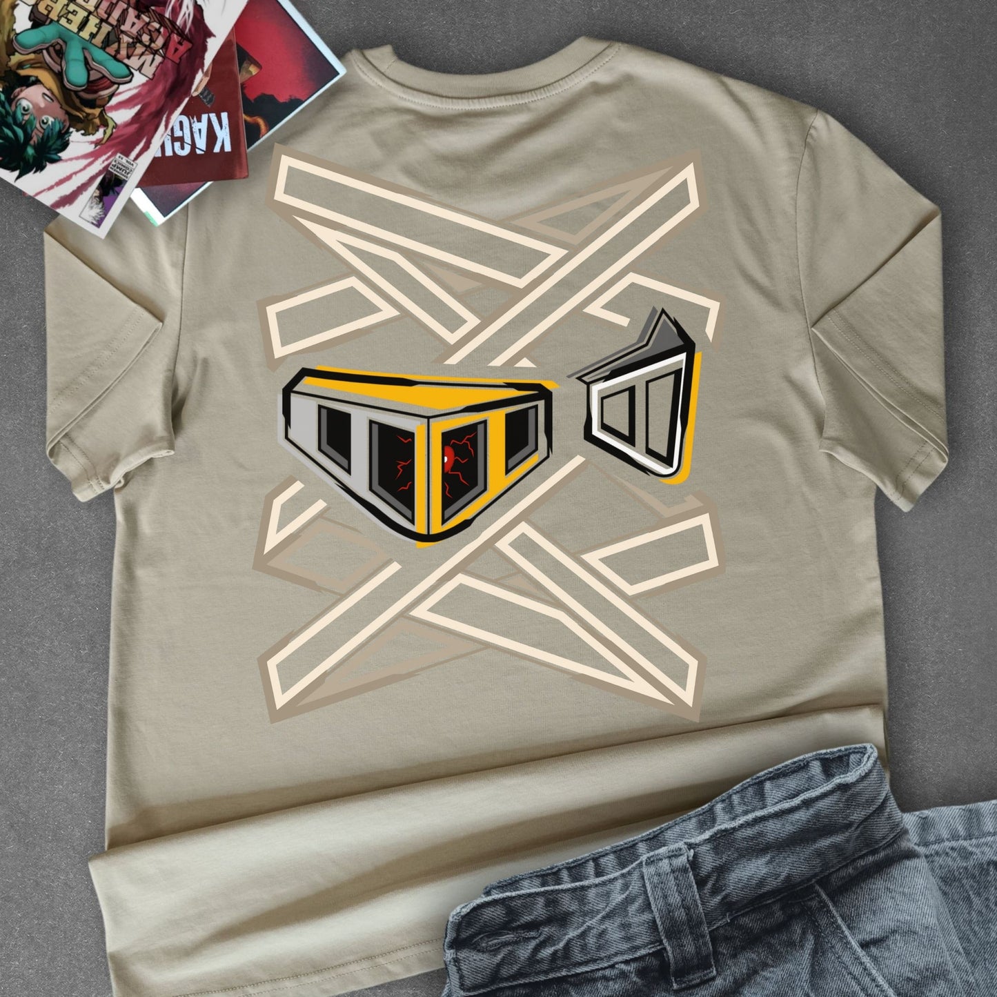 T-shirt MY HERO ACADEMIA - ERASER HEAD