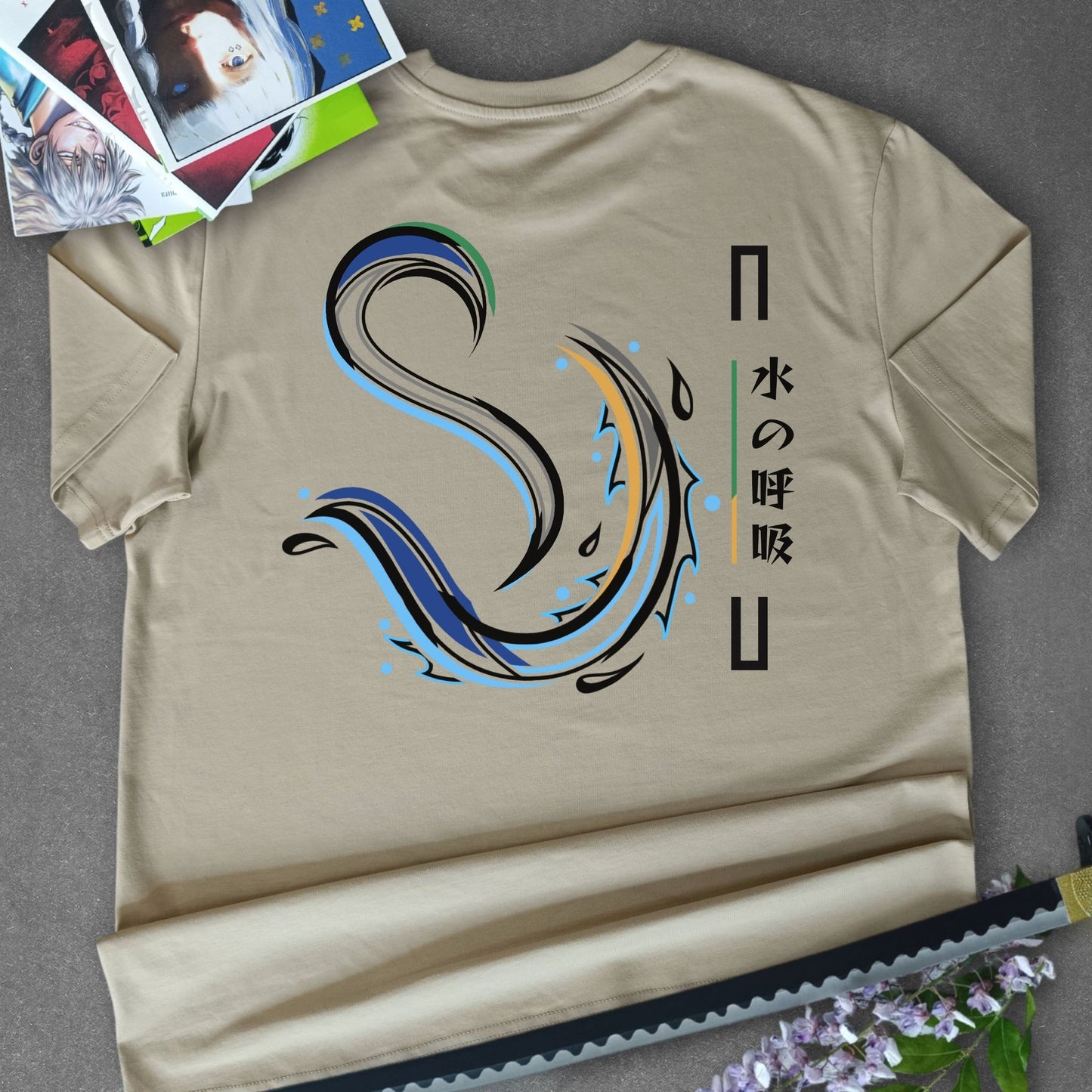 T-shirt DEMON SLAYER - TOMIOKA GIYUU
