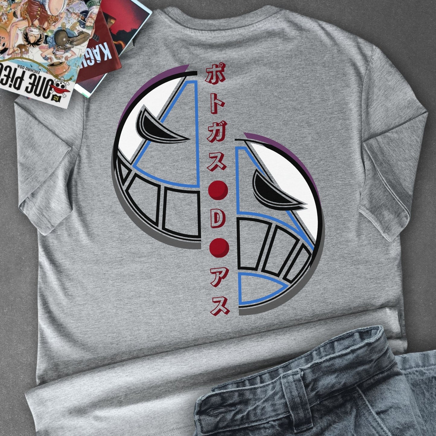 T-shirt ONE PIECE - PORTOGAS .D. ACE