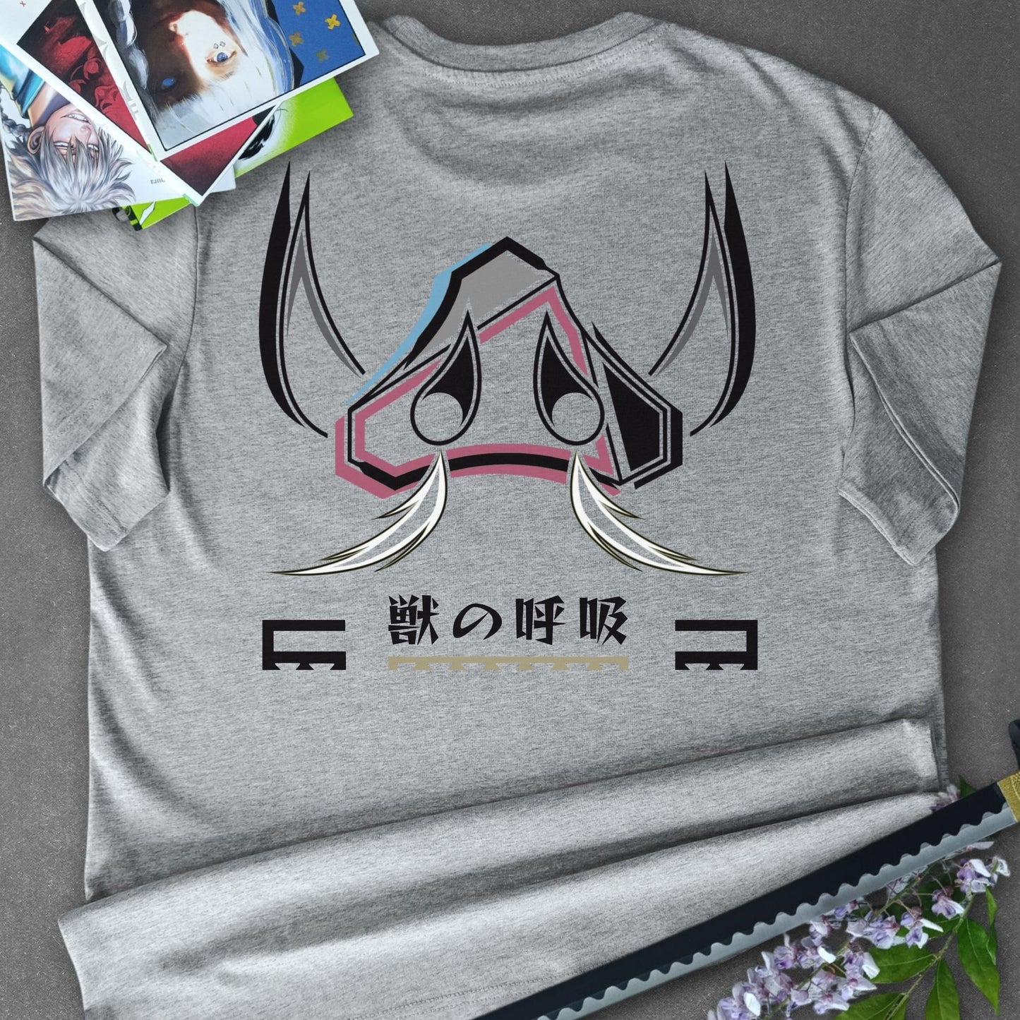 T-shirt DEMON SLAYER - HASHIBARA INOSUKE
