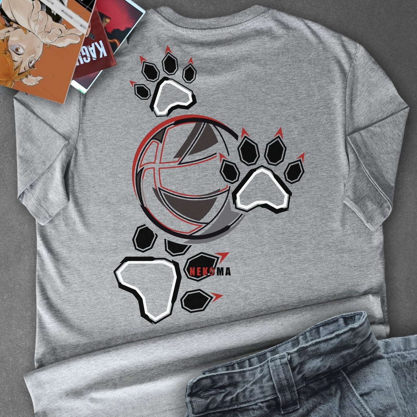 T-shirt HAIKYUU - NEKOMA