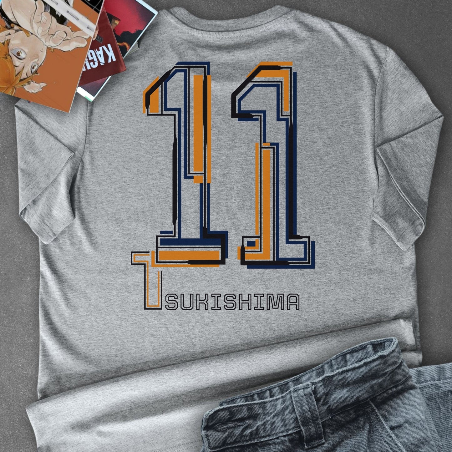 T-shirt HAIKYUU - TSUKISHIMA KEI