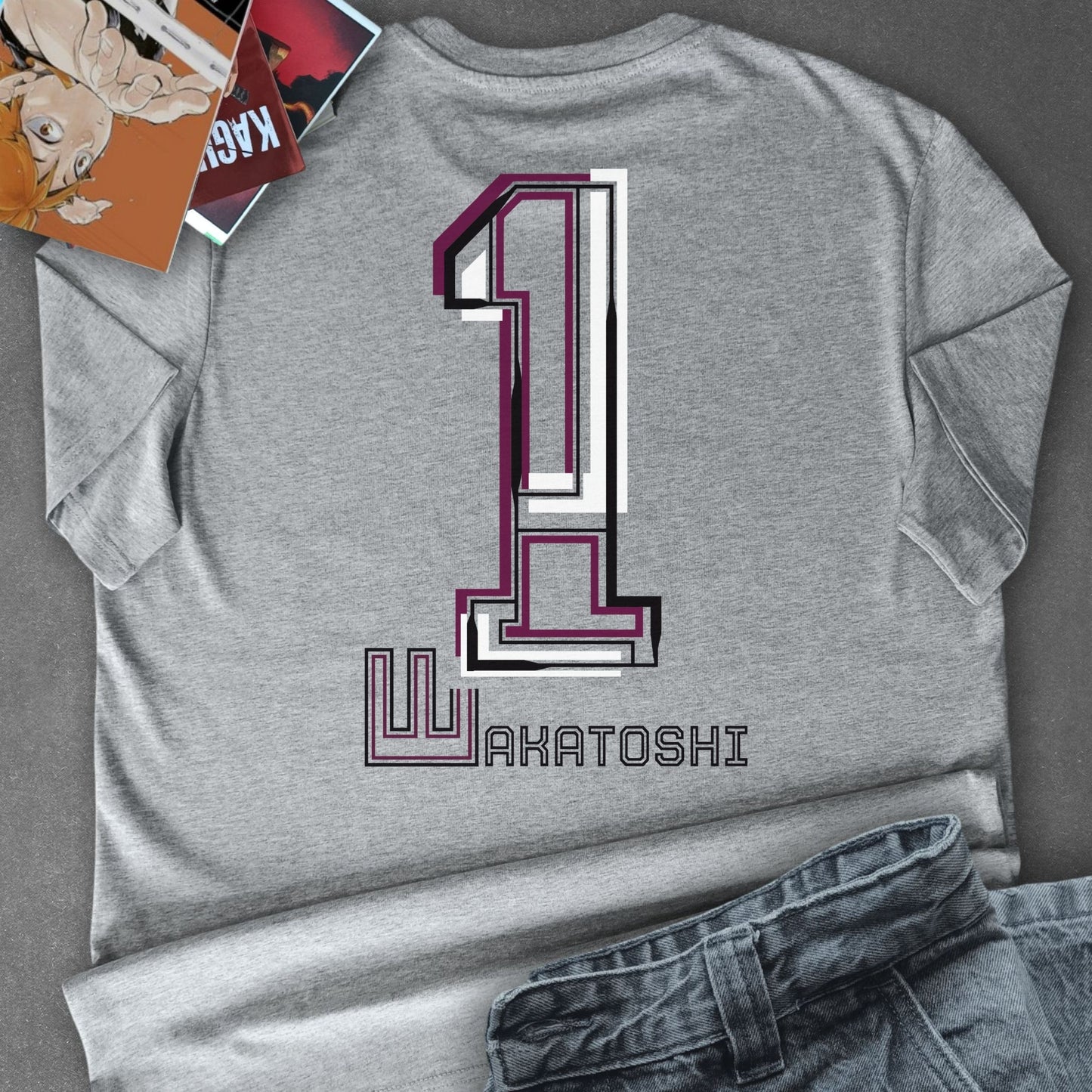 T-shirt HAIKYUU - WAKATOSHI USHIJIMA