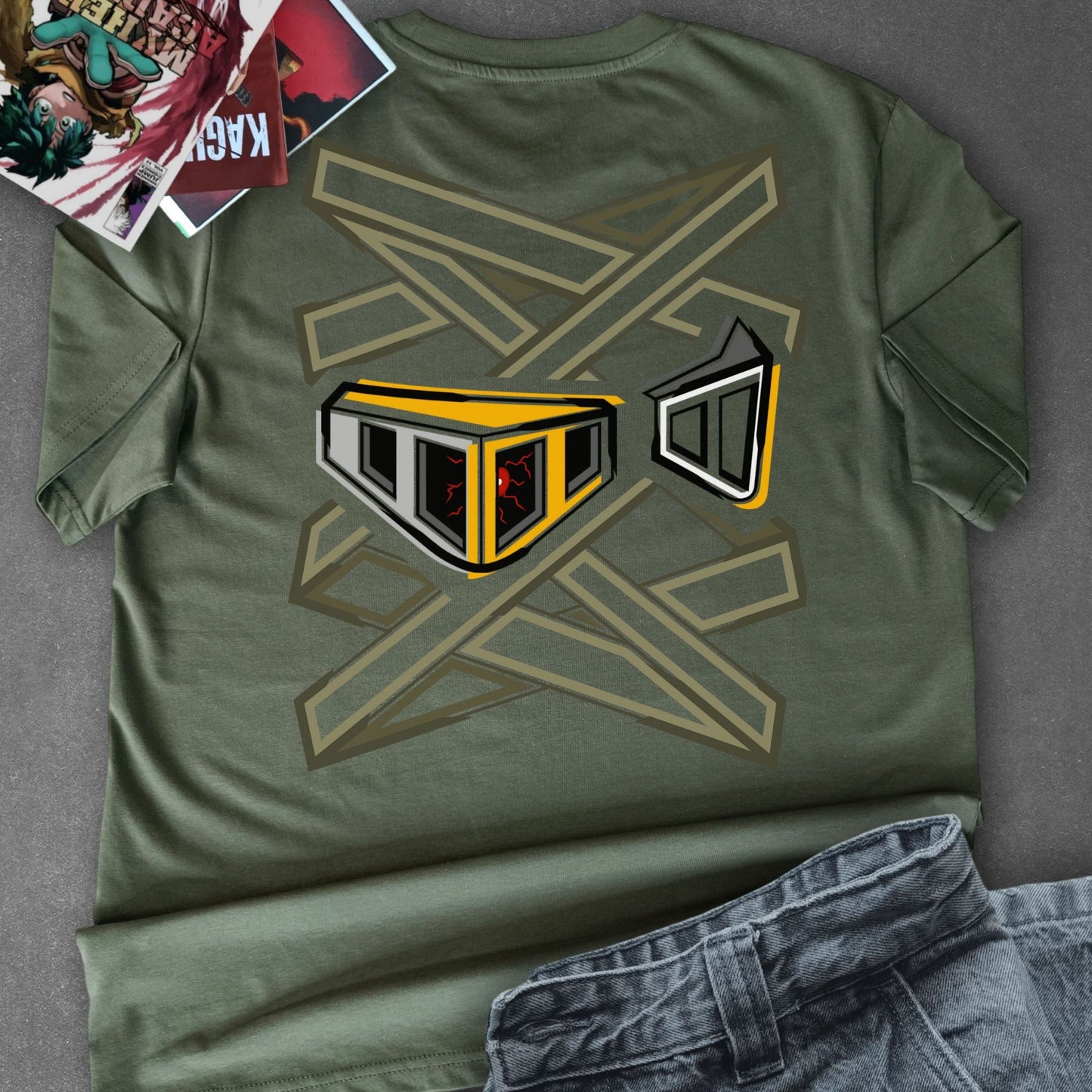 T-shirt MY HERO ACADEMIA - ERASER HEAD