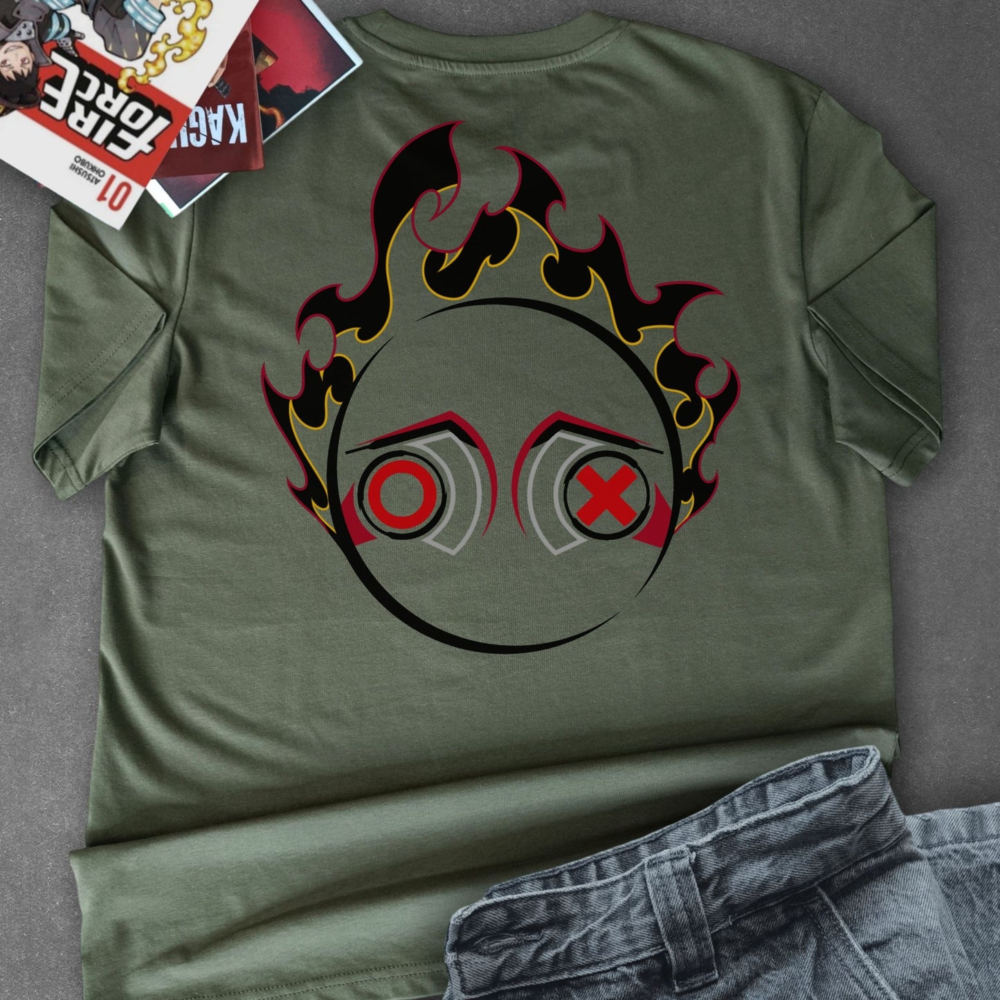 T-shirt FIRE FORCE - BENIMARU SHINMON