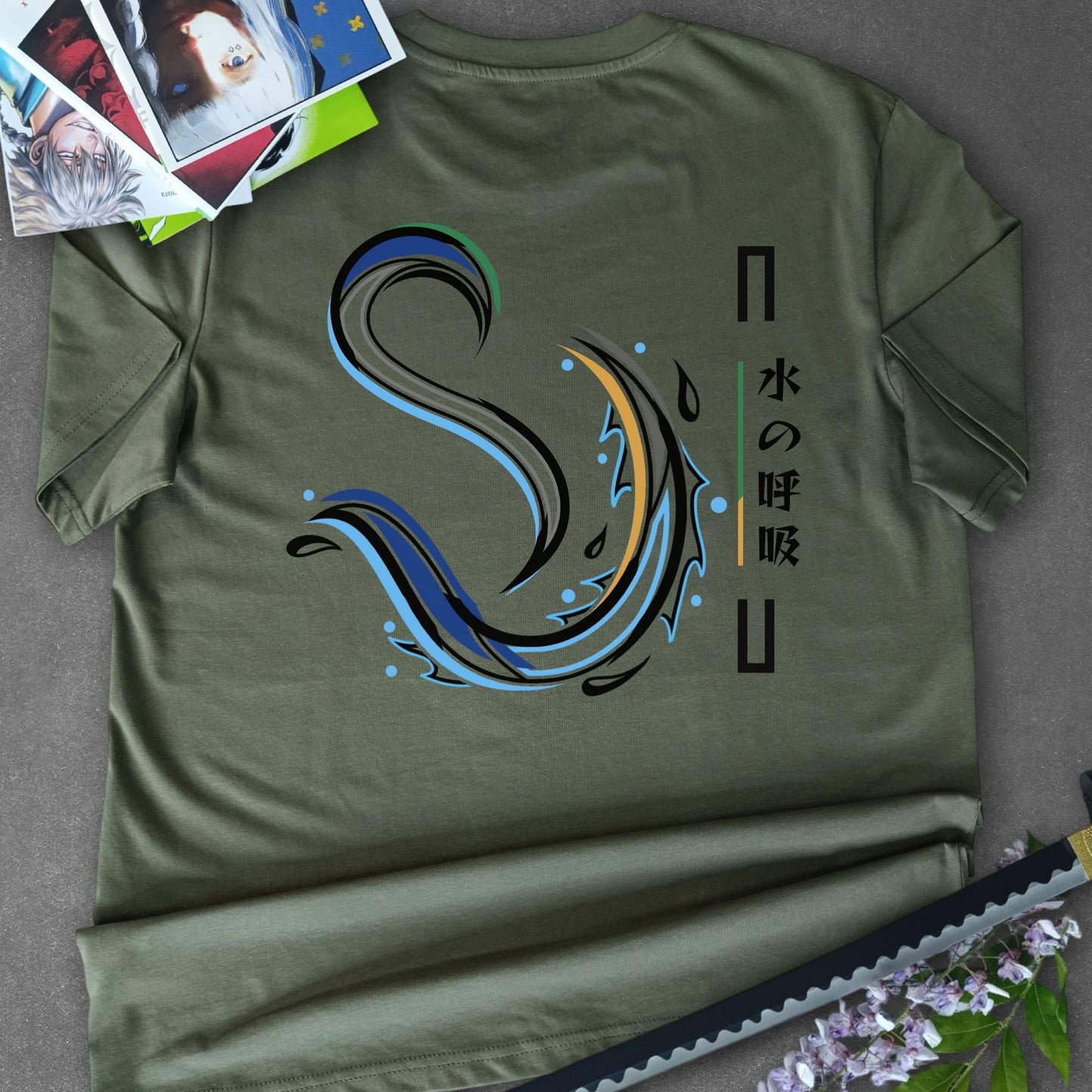 T-shirt DEMON SLAYER - TOMIOKA GIYUU