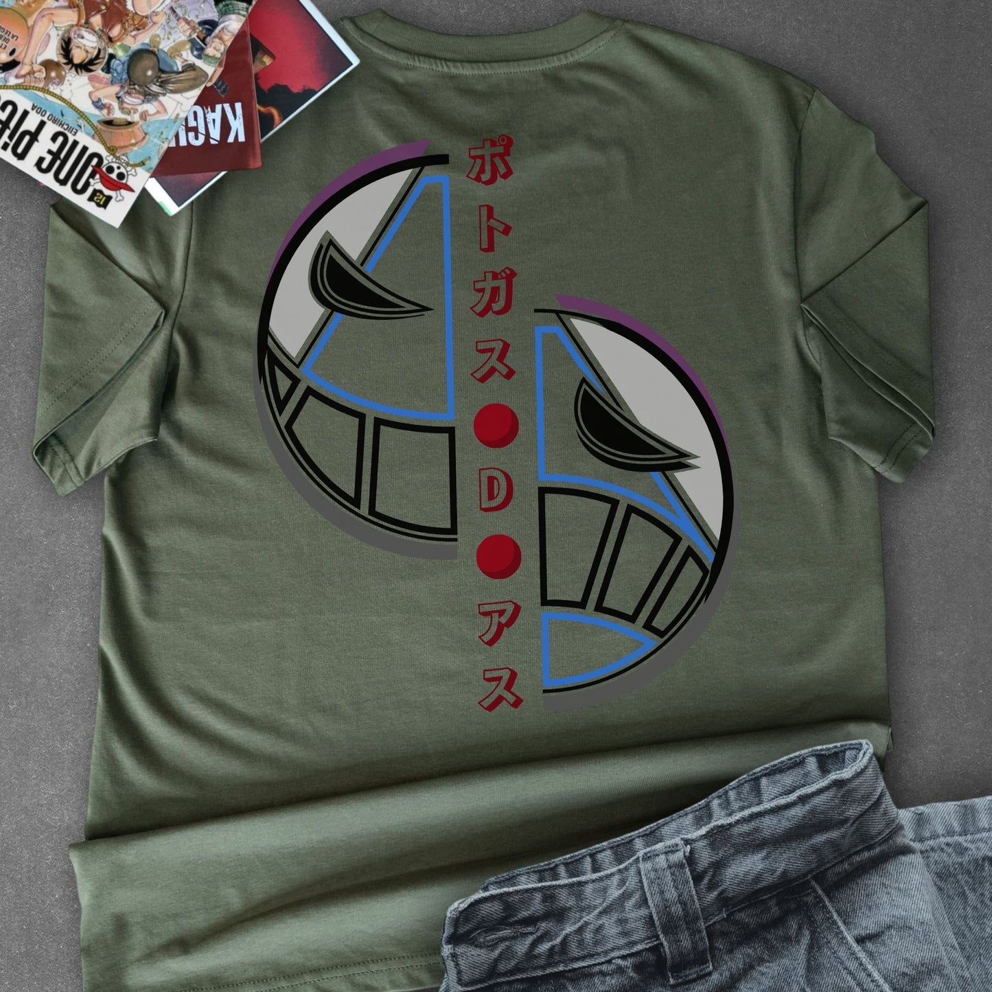 T-shirt ONE PIECE - PORTOGAS .D. ACE