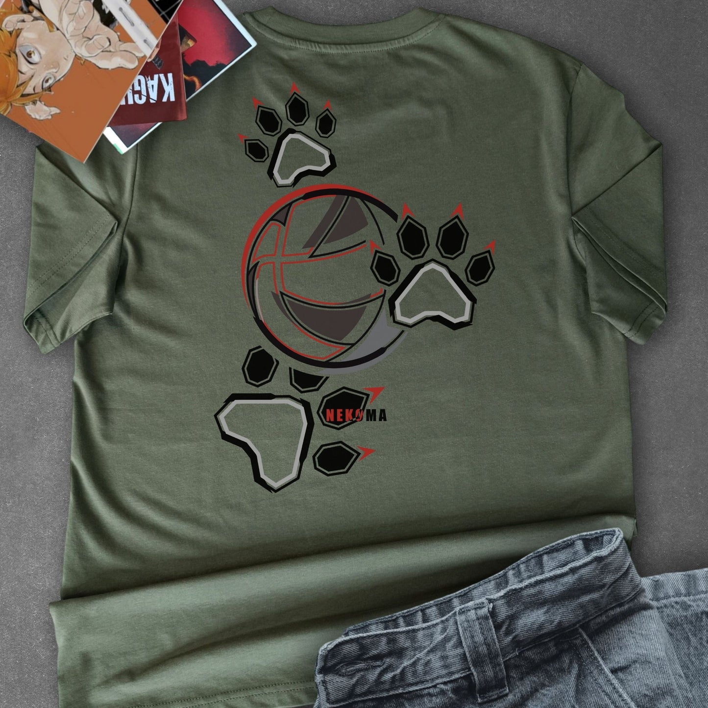 T-shirt HAIKYUU - NEKOMA