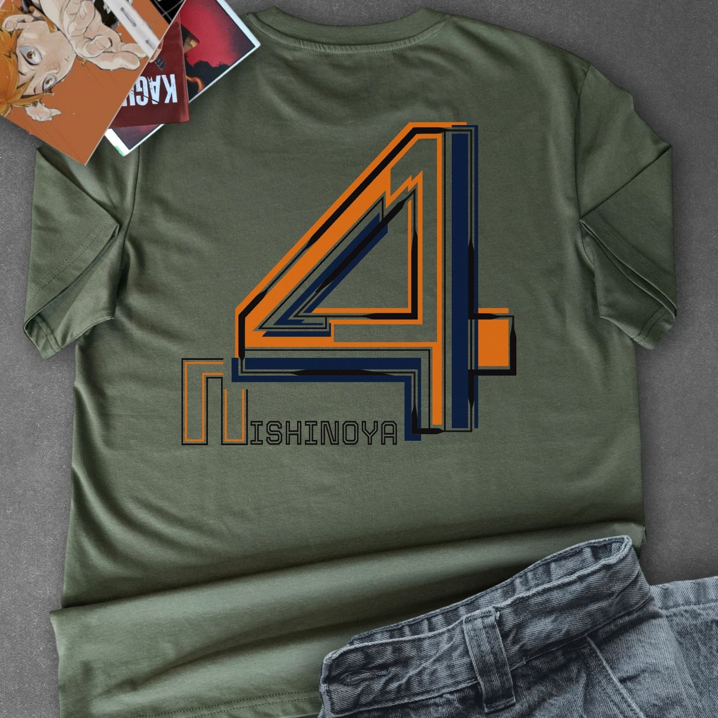 T-shirt HAIKYUU - NISHINOYA YUU