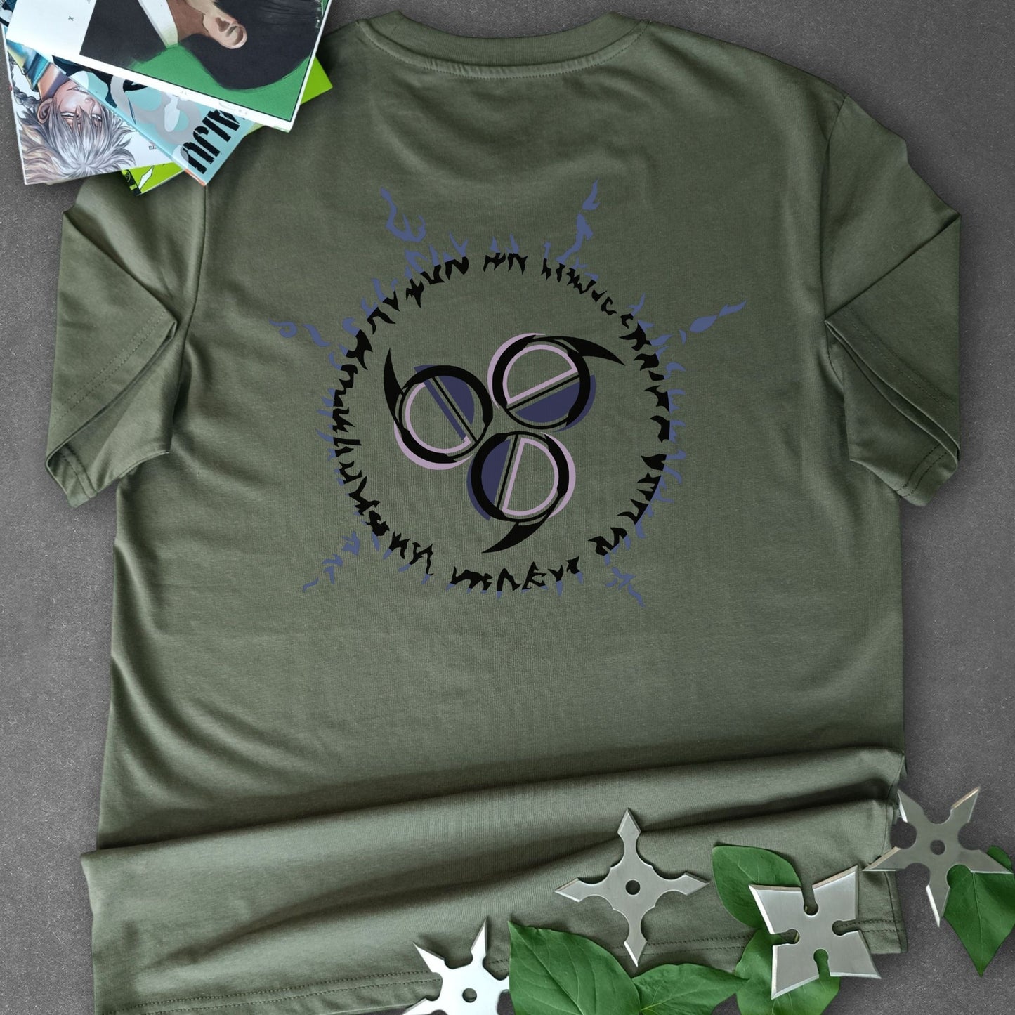 T-shirt NARUTO - SASUKE CURSE MARK