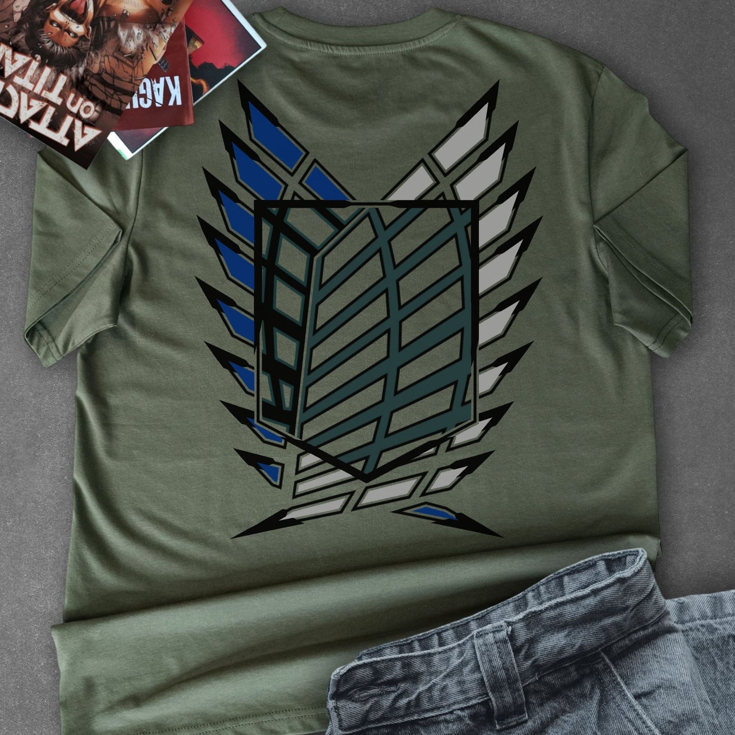 T-shirt ATTACK ON TITAN - SURVEY CORPS