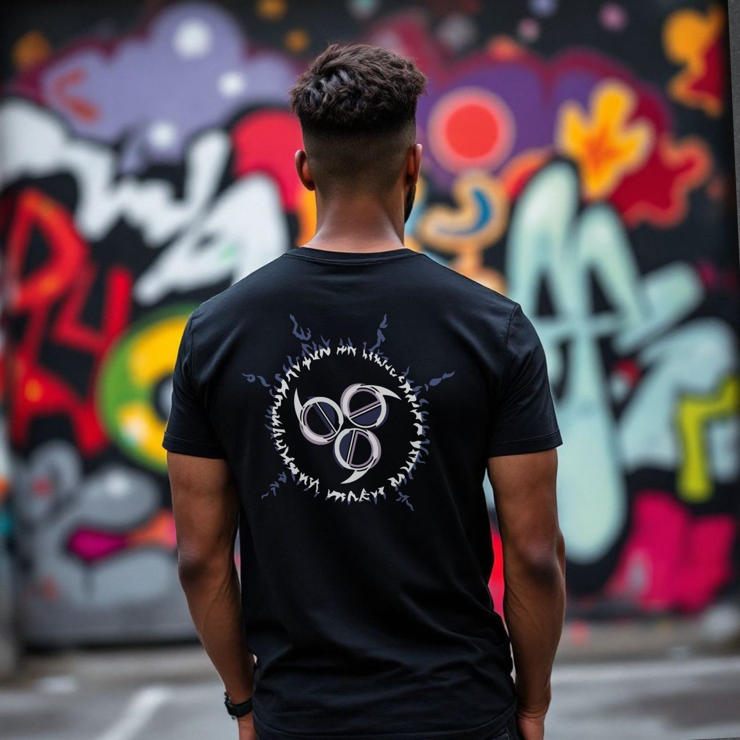 T-shirt NARUTO - SASUKE CURSE MARK