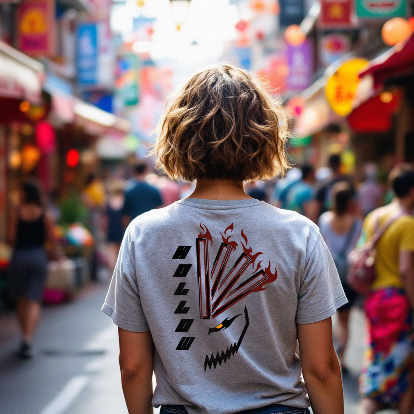 T-shirt BLEACH - HOLLOW MASK