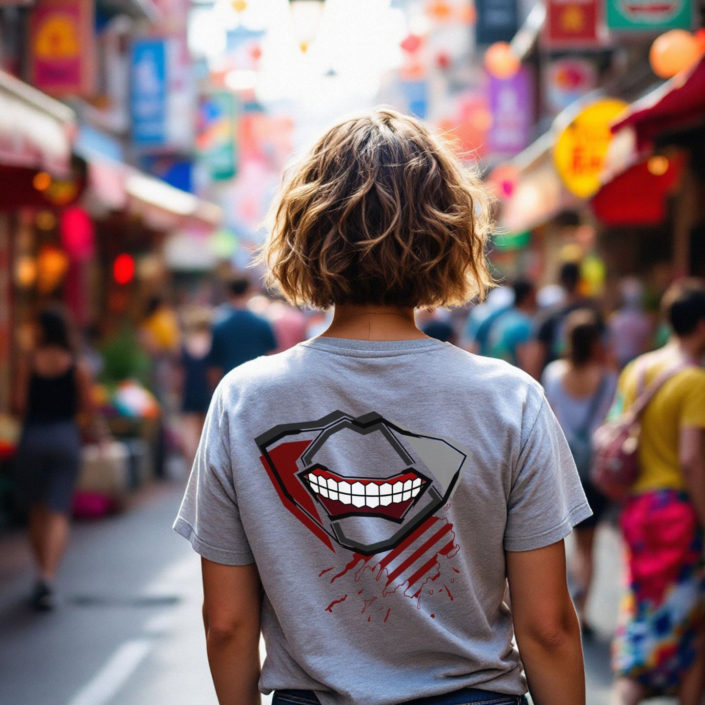 T-shirt TOKYO GHOUL - KANEKI MASK