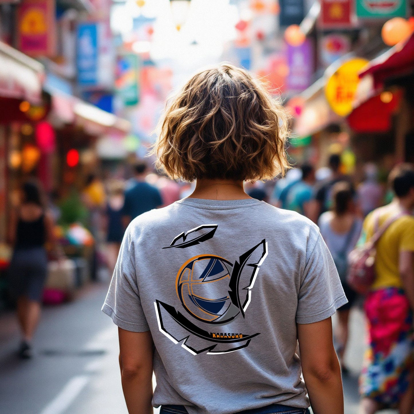 T-shirt HAIKYUU - KARASUNO