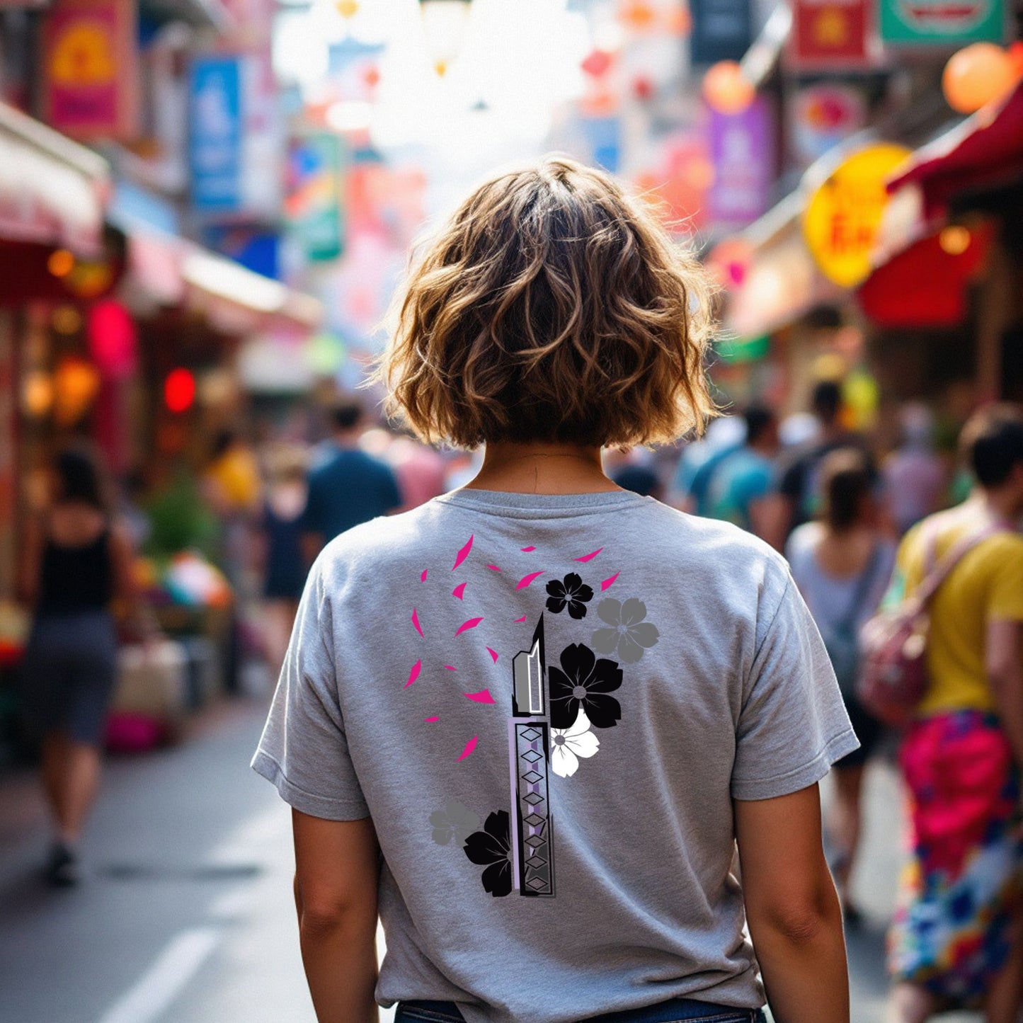 T-shirt BLEACH - SENBONZAKURA
