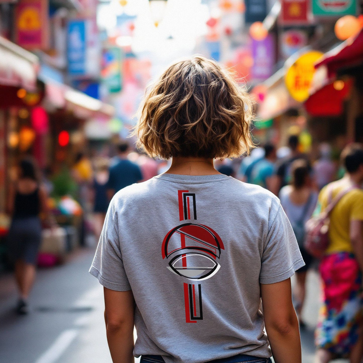 T-shirt NARUTO - UCHIHA SYMBOL