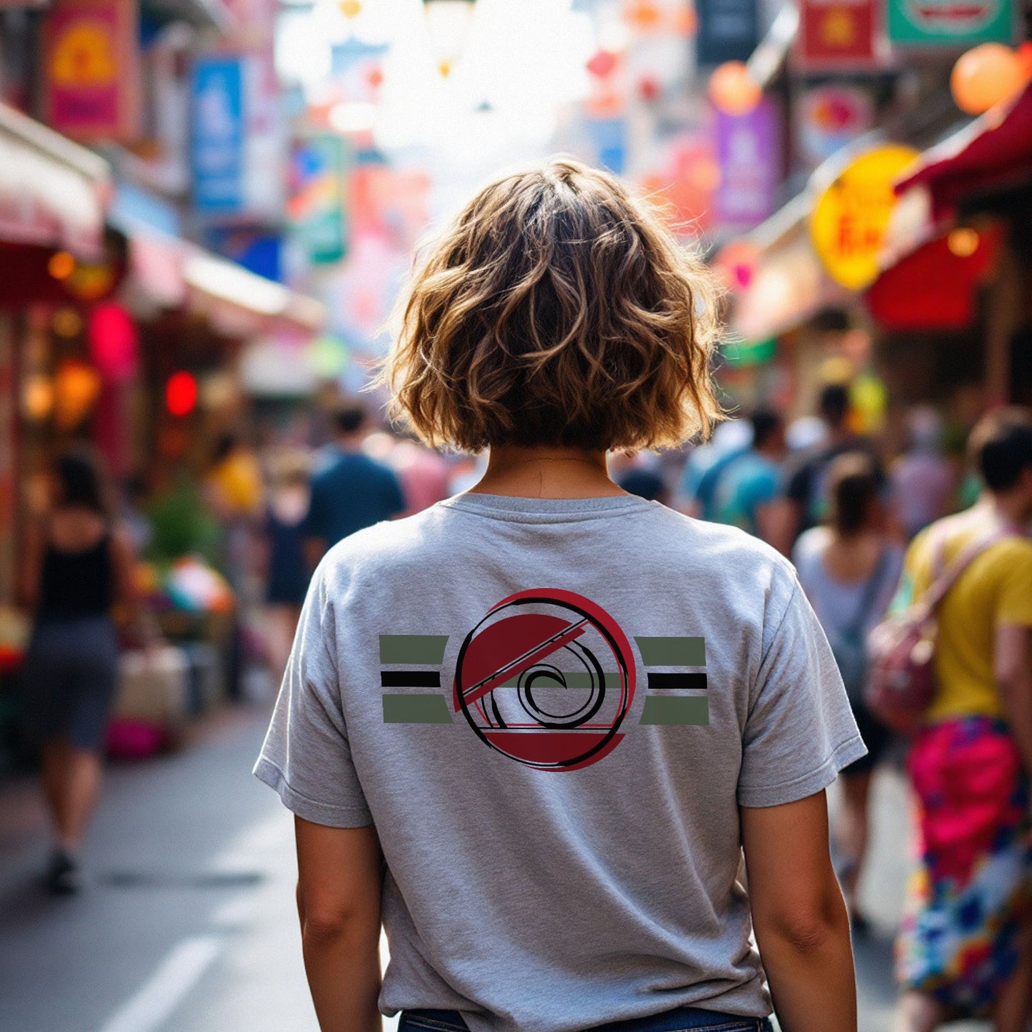 T-shirt NARUTO - UZUMAKI SYMBOL
