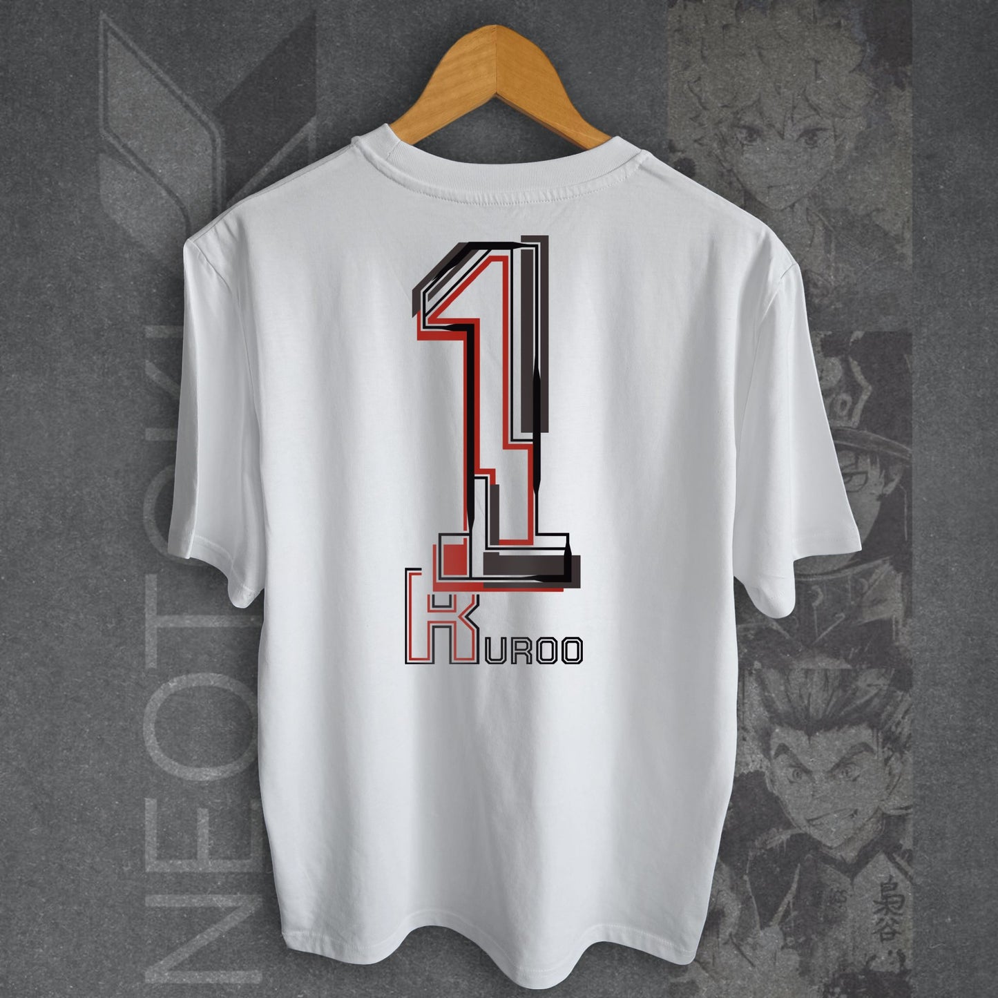 T-shirt HAIKYUU - KUROO TETSURO