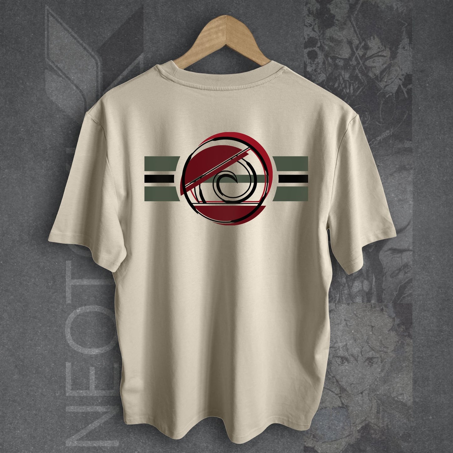 T-shirt NARUTO - UZUMAKI SYMBOL