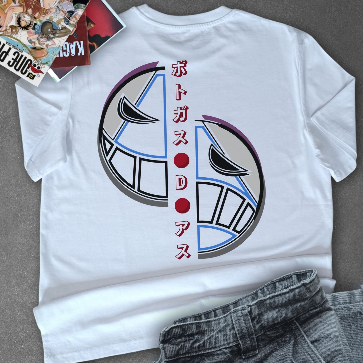 T-shirt ONE PIECE - PORTOGAS .D. ACE