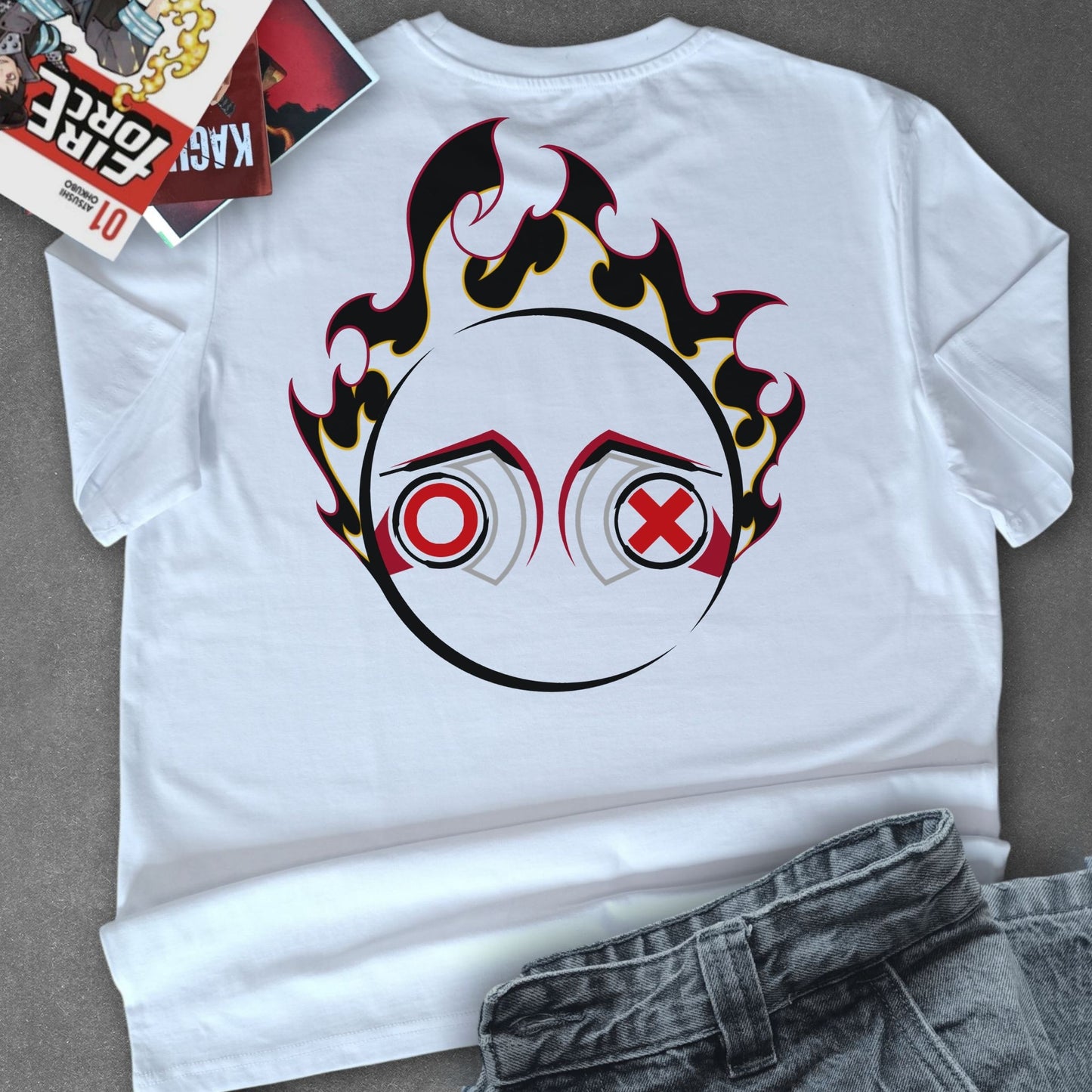 T-shirt FIRE FORCE - BENIMARU SHINMON